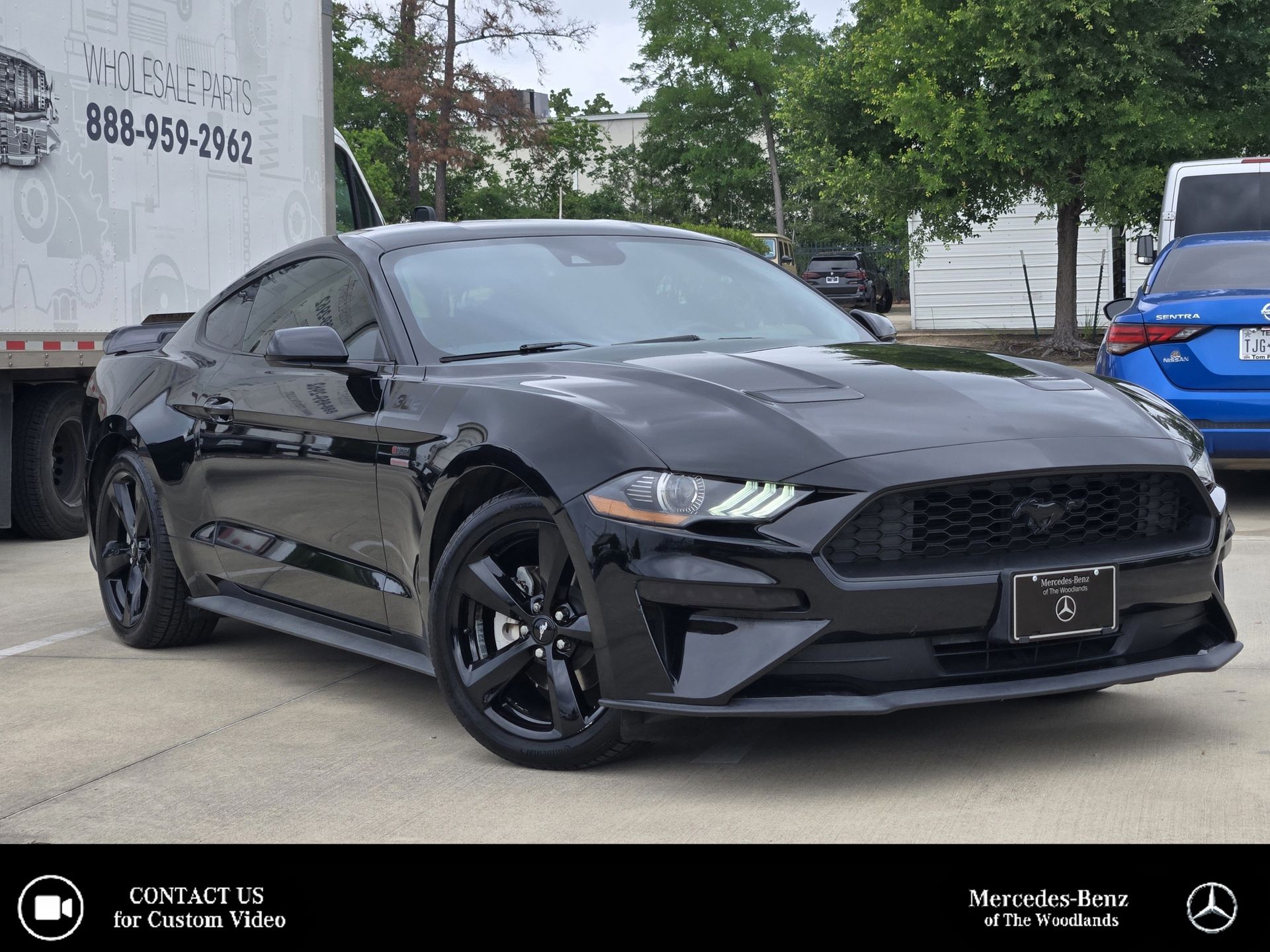 Shadow Black 2021 Ford Mustang EcoBoost Coupe RWD Coupe Rear-Wheel Drive Automatic