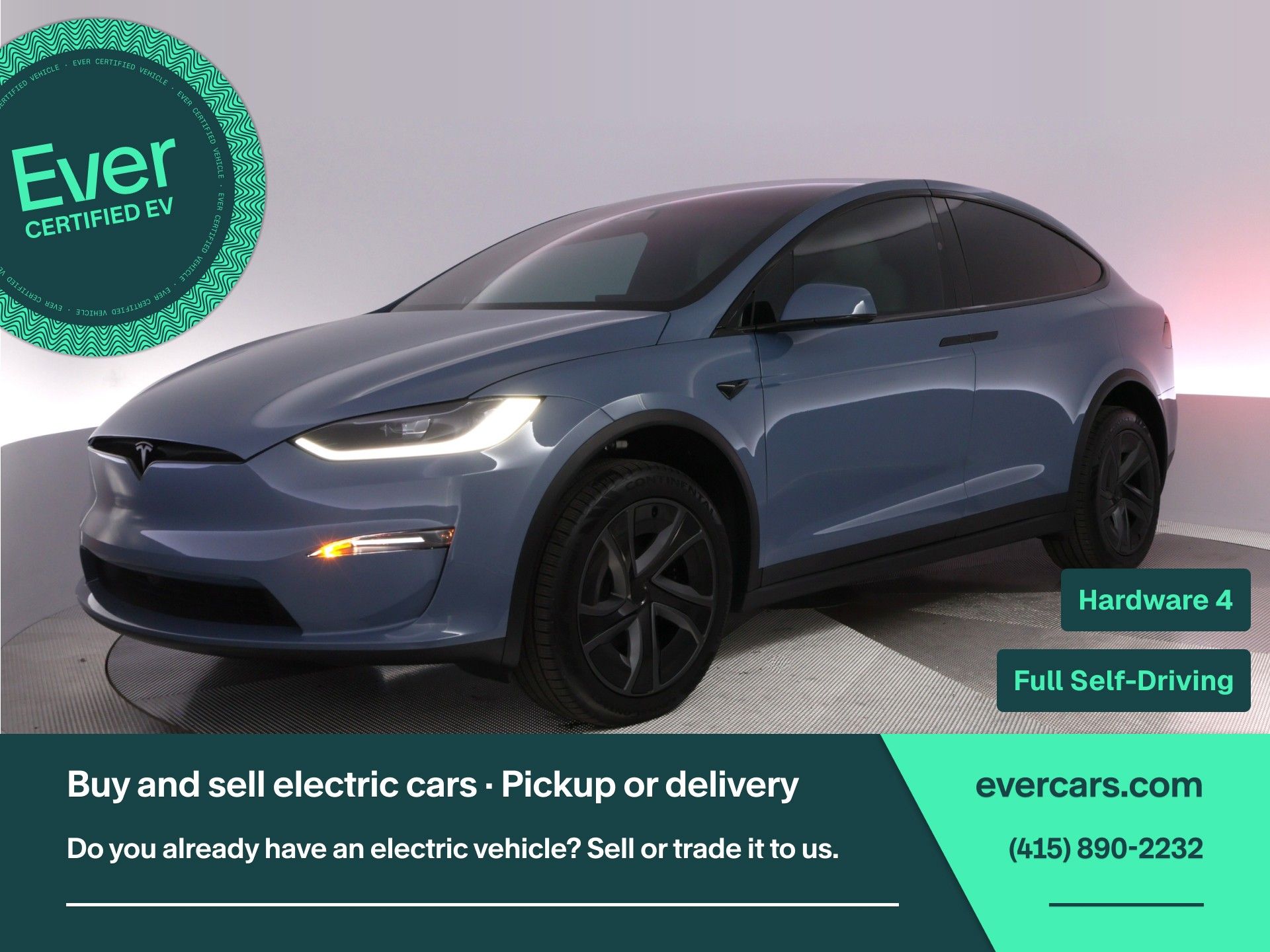 Blue 2026 Tesla Model X SUV / Crossover All-Wheel Drive 1-Speed Automatic