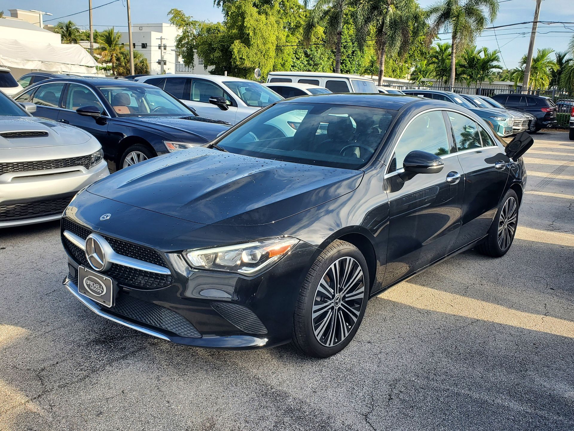 Night Black 2023 Mercedes-Benz CLA Coupe All-Wheel Drive 7-Speed Automatic