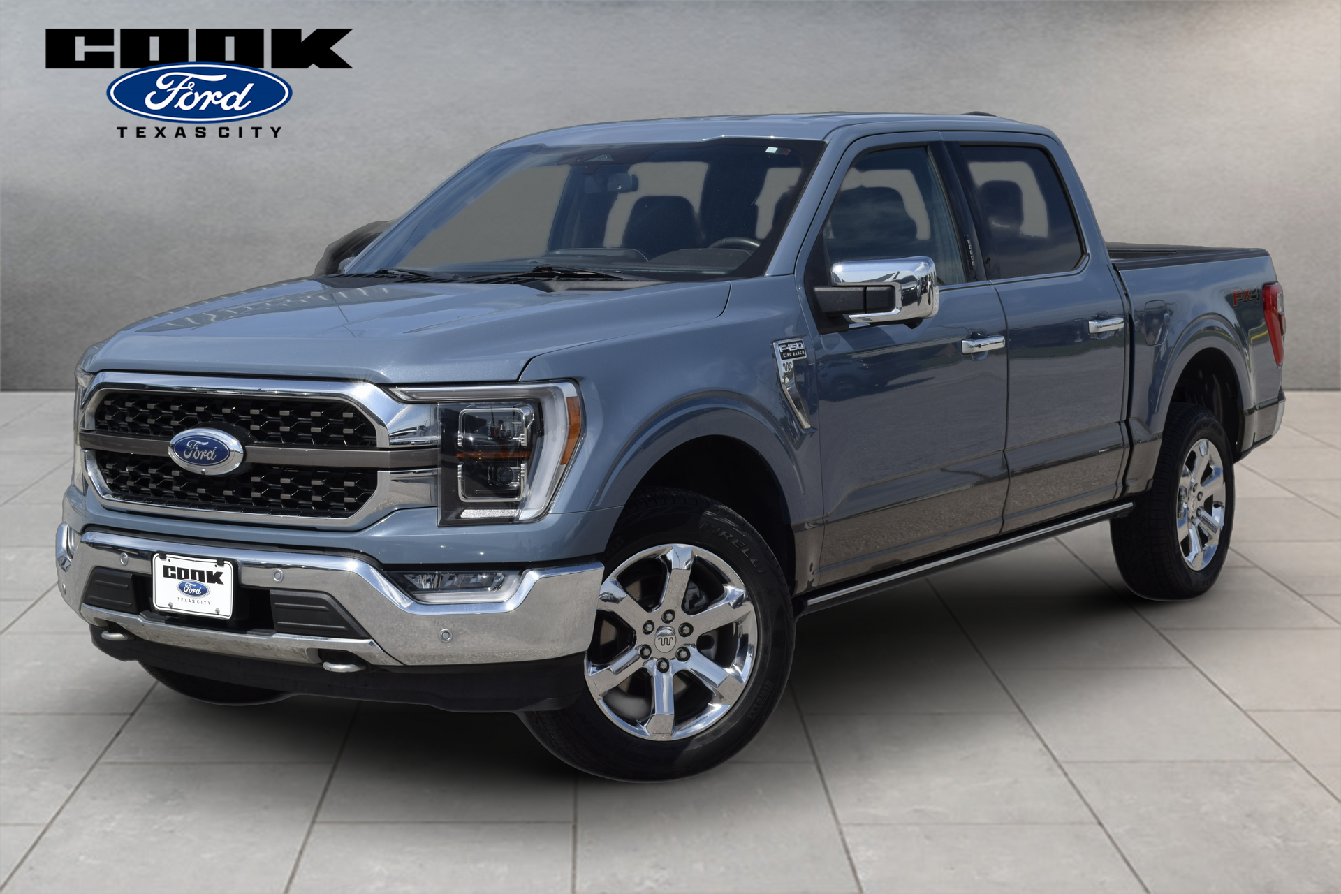 2023 Ford F-150 King Ranch Blue at DeMontrond Ford