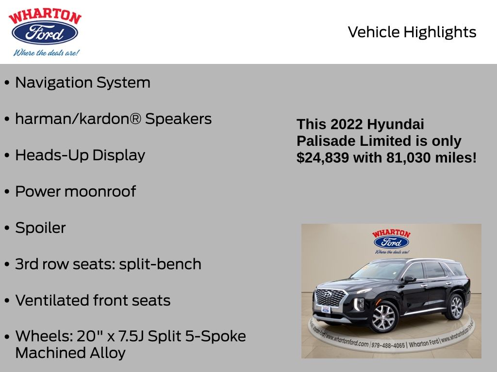 2022 Hyundai Palisade Limited - 5
