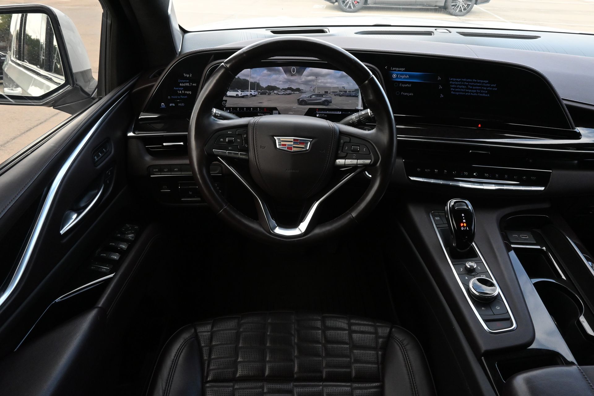 2022 Cadillac Escalade ESV Sport Platinum White at DeMontrond Automotive Group