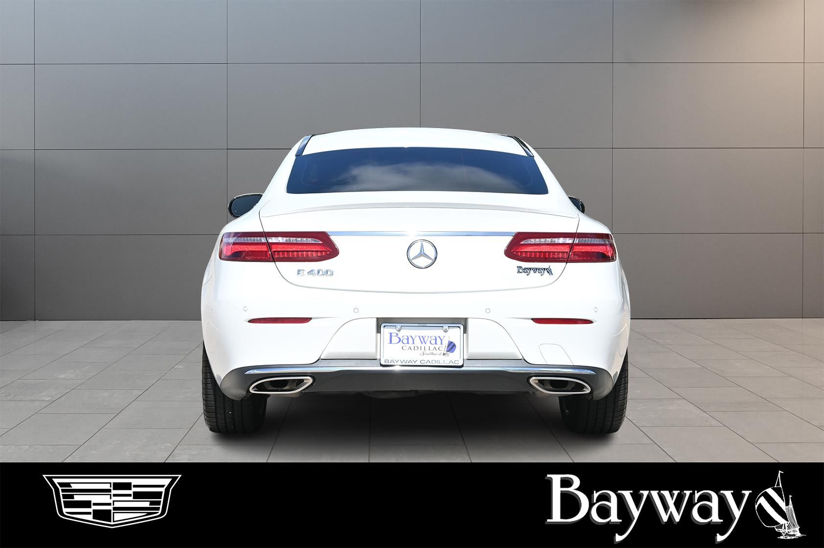 2018 Mercedes-Benz E-Class E 400 White at Bayway Cadillac Southwest