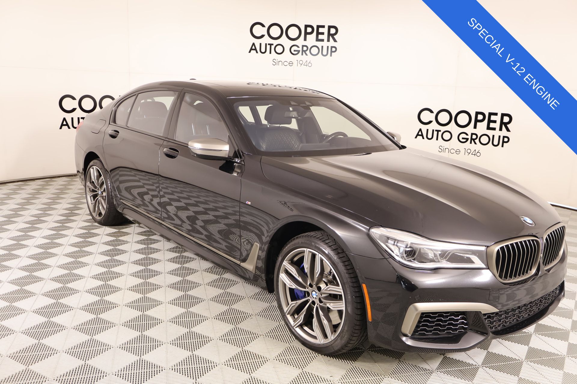 Black Sapphire Metallic 2019 BMW 7 Series M760i xDrive AWD Sedan All-Wheel Drive 8-Speed Automatic