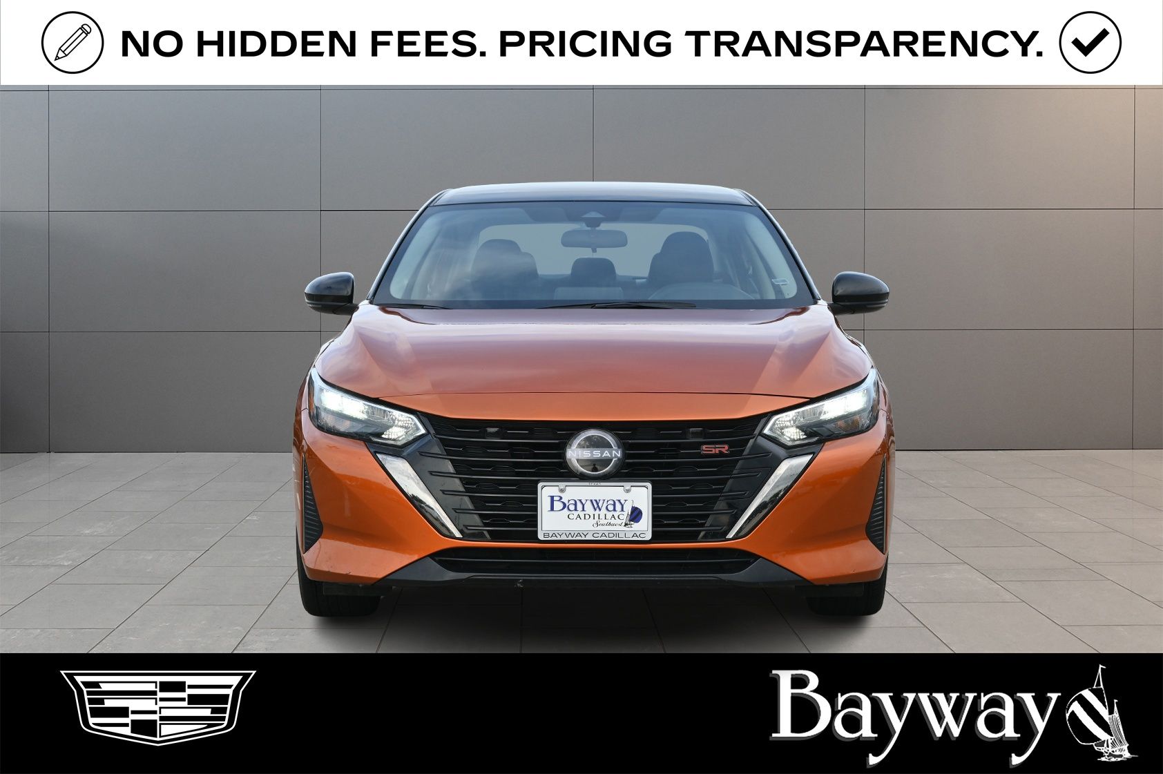2025 Nissan Sentra SR Orange at South Houston Nissan