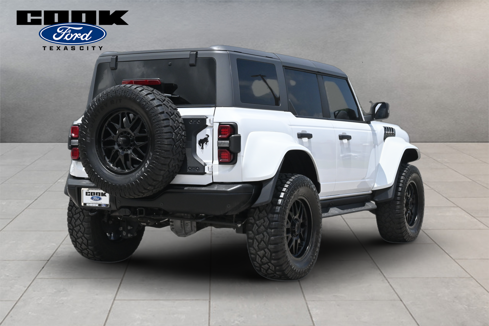 2024 Ford Bronco Raptor White at EAG Ford Navasota