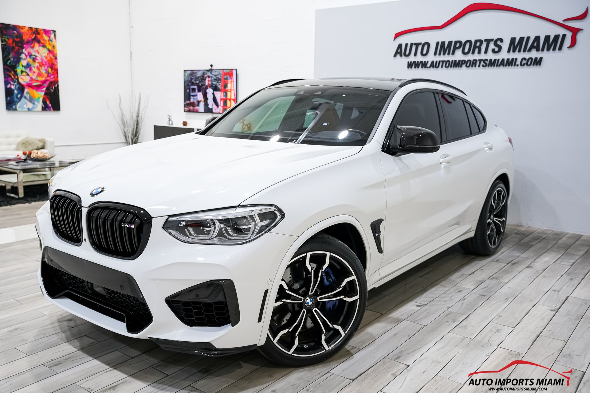 Alpine White 2021 BMW X4 M AWD SUV / Crossover All-Wheel Drive 8-Speed Automatic