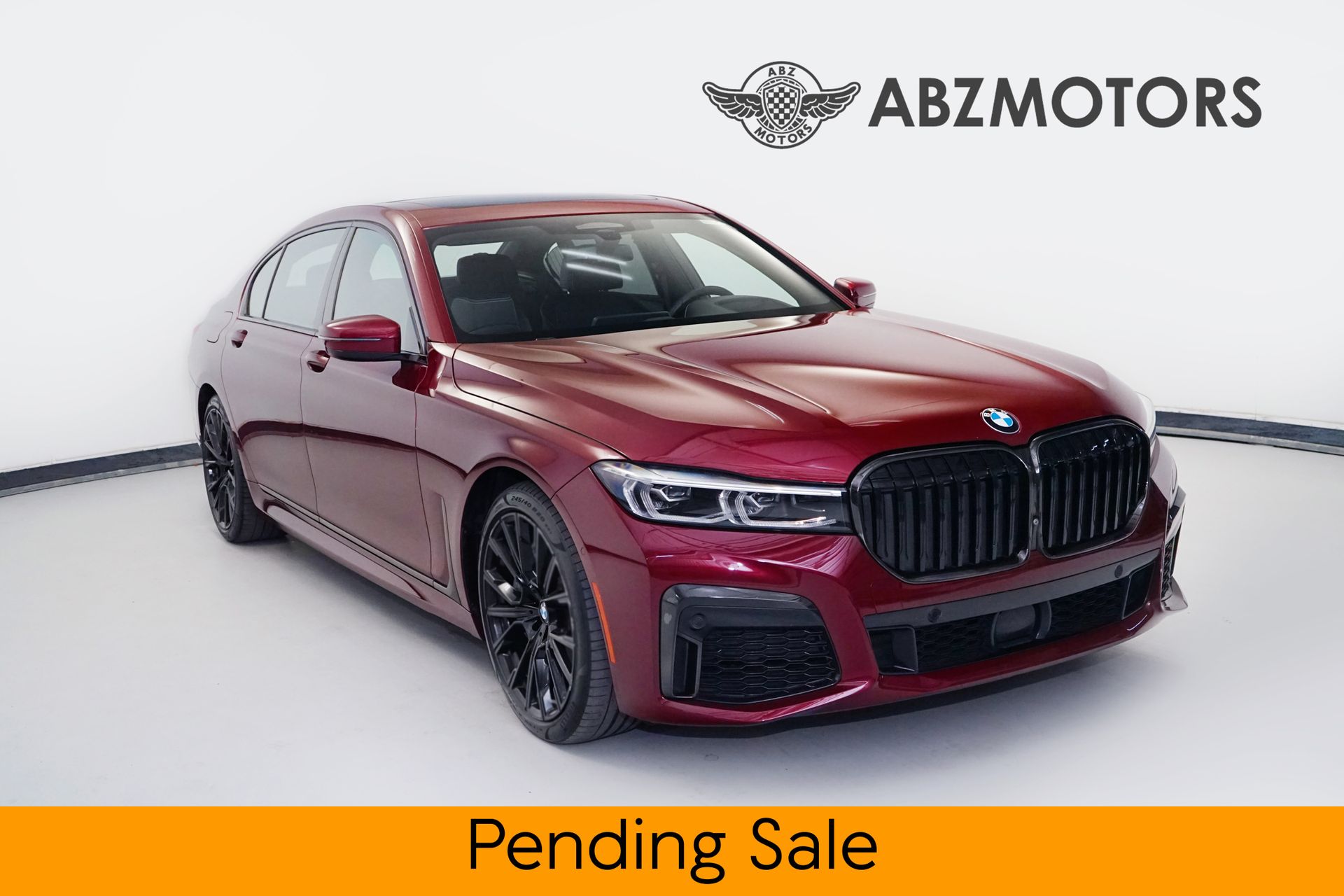 Red 2020 BMW 7 Series Sedan All-Wheel Drive Automatic