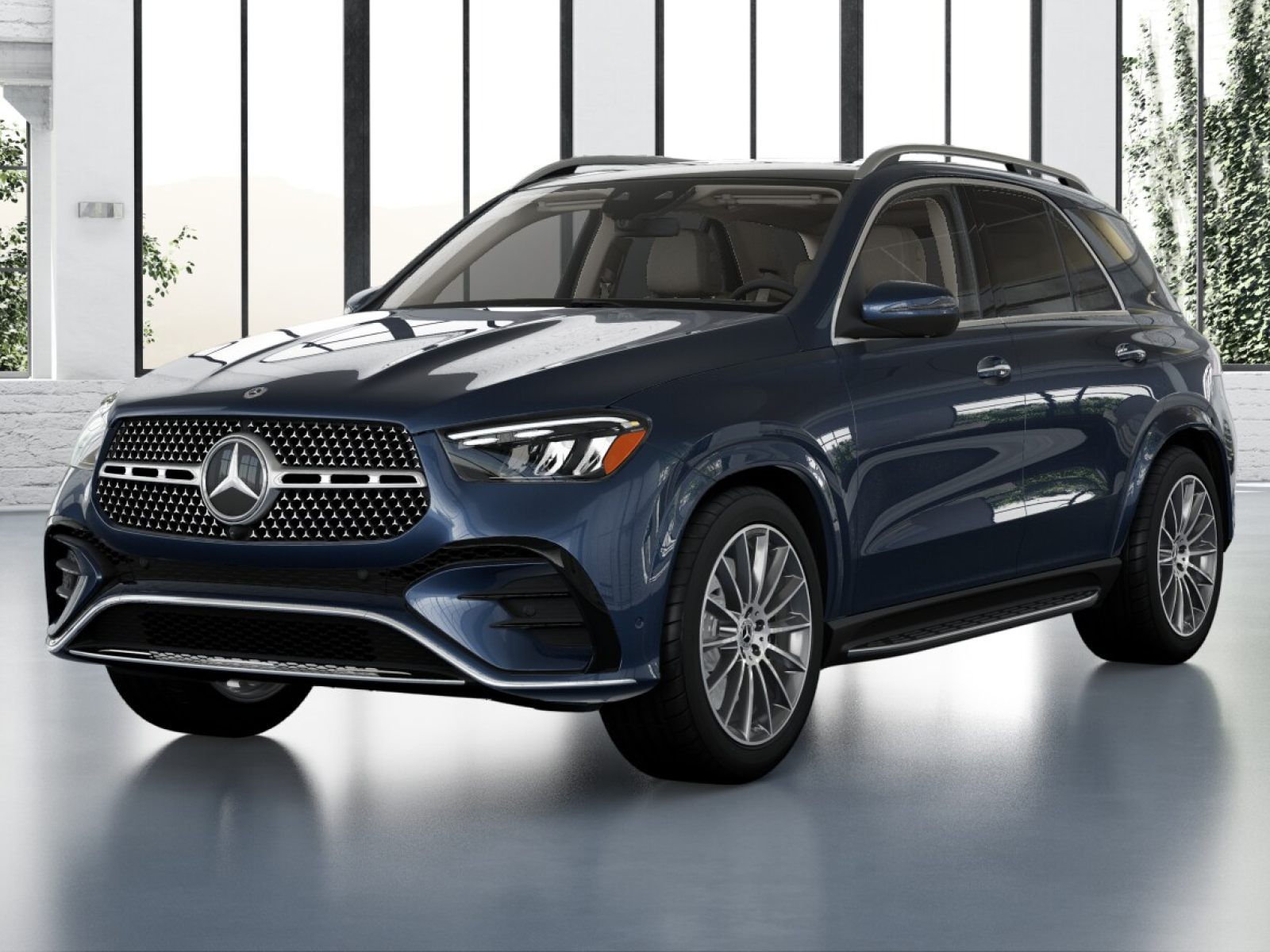 Twilight Blue Metallic 2026 Mercedes-Benz GLE SUV / Crossover All-Wheel Drive 9-Speed Automatic