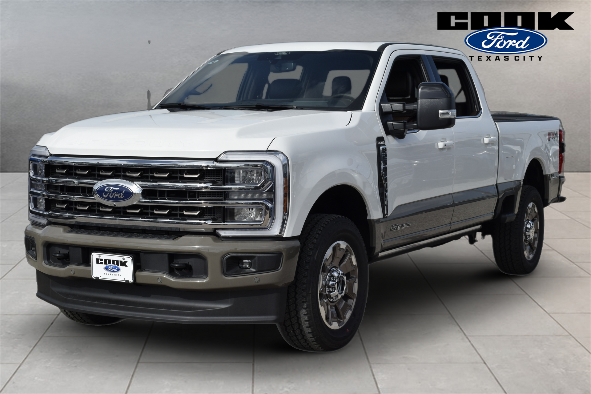 2026 Ford F-250SD King Ranch White at DeMontrond Gulf Freeway