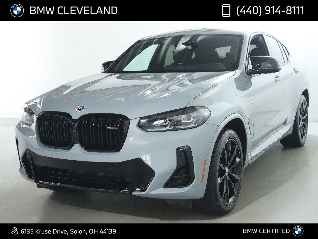 Brooklyn Gray Metallic 2023 BMW X4 M40i AWD SUV / Crossover All-Wheel Drive 8-Speed Automatic