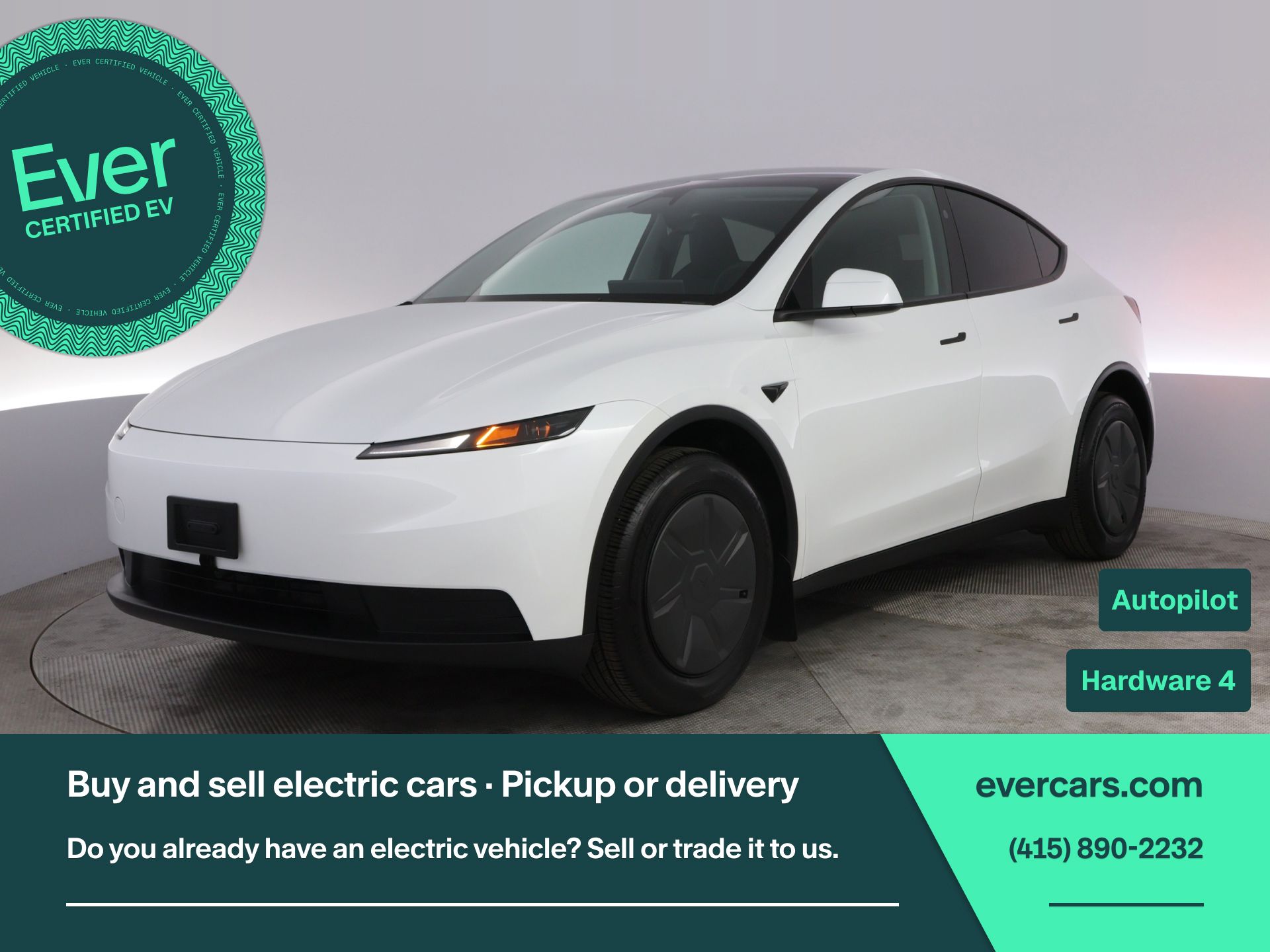 White 2026 Tesla Model Y Long Range RWD SUV / Crossover Rear-Wheel Drive 1-Speed Automatic