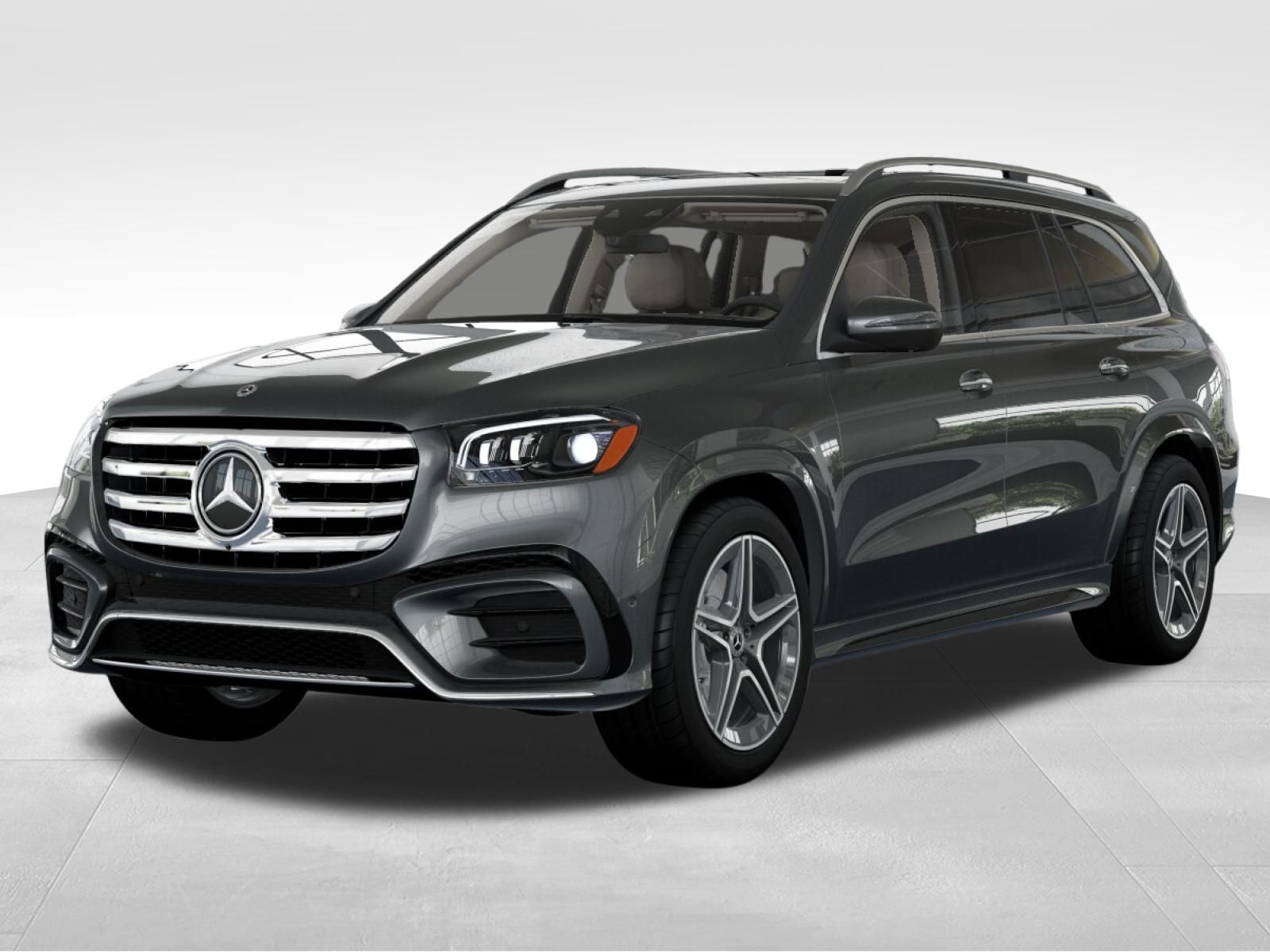 Gray (Selenite Grey Metallic) 2026 Mercedes-Benz GLS SUV / Crossover All-Wheel Drive 9-Speed Automatic