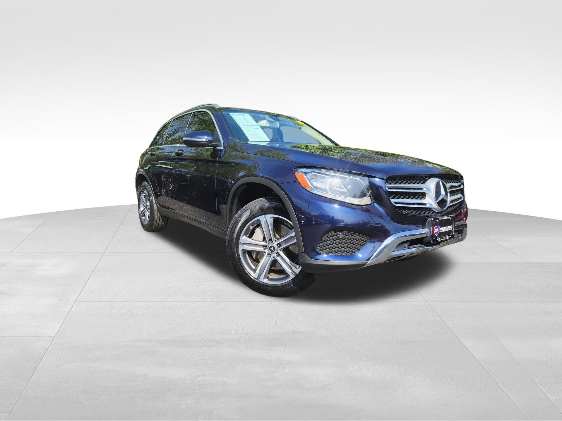 Brilliant Blue Metallic 2019 Mercedes-Benz GLC 300 4MATIC SUV / Crossover All-Wheel Drive 9-Speed Automatic