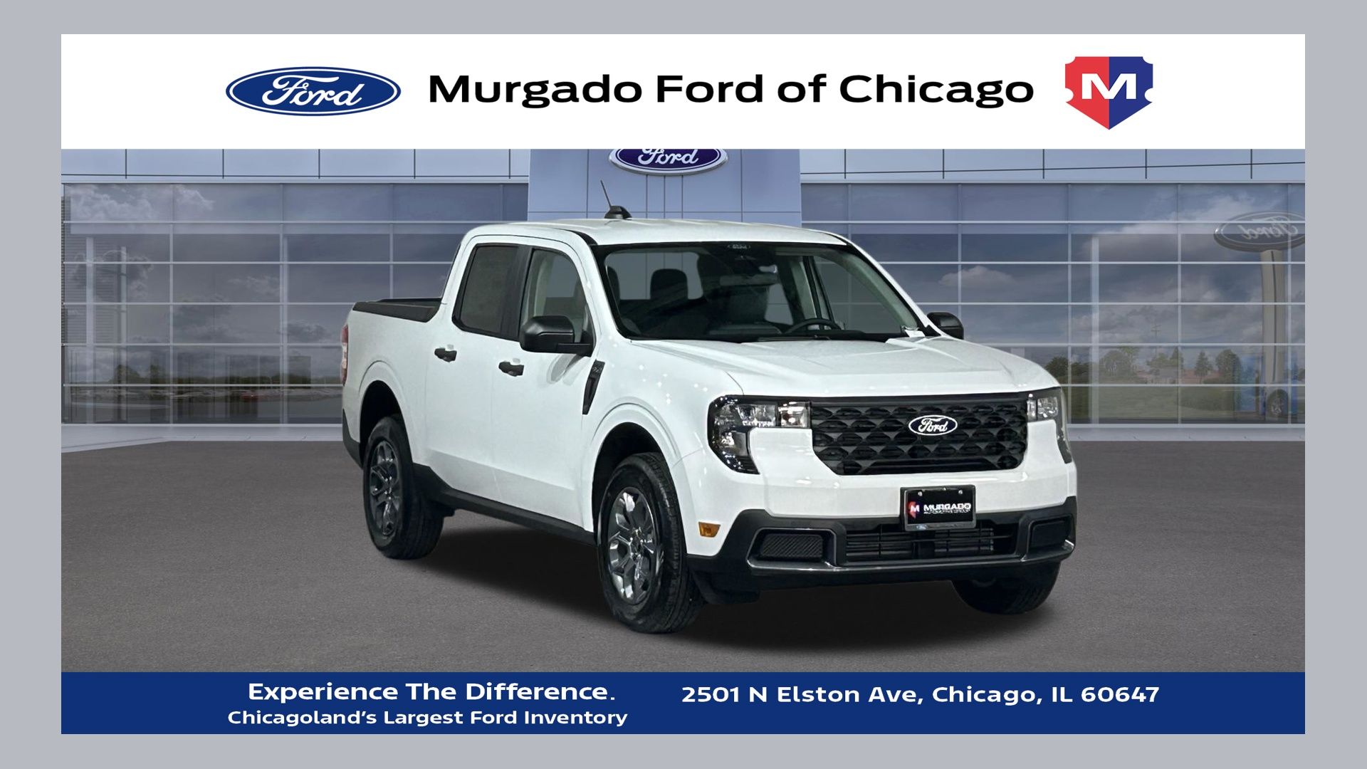 Oxford White 2026 Ford Maverick Pickup Truck All-Wheel Drive 8-Speed Automatic