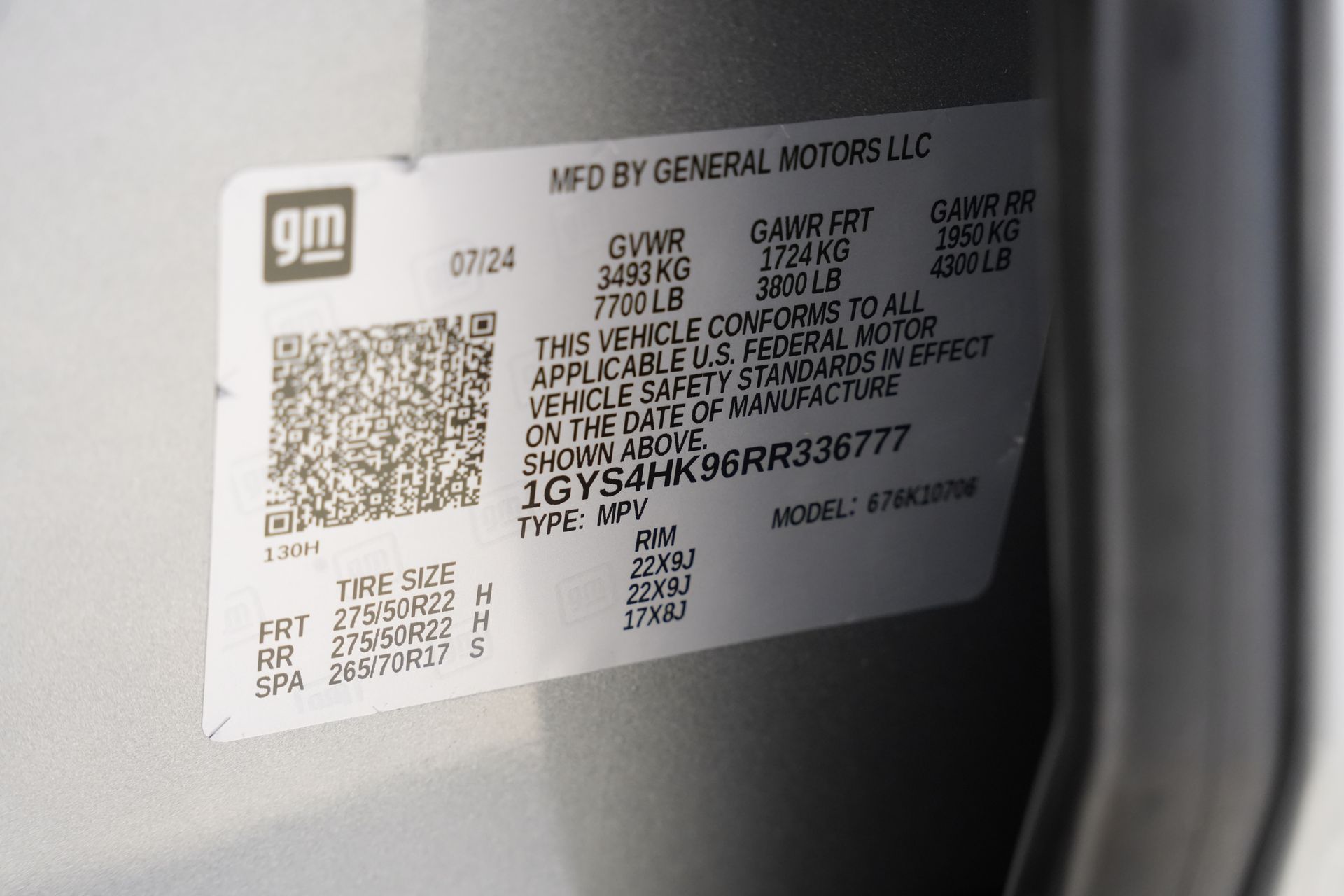 2024 Cadillac Escalade V-Series Silver at Central Houston Nissan