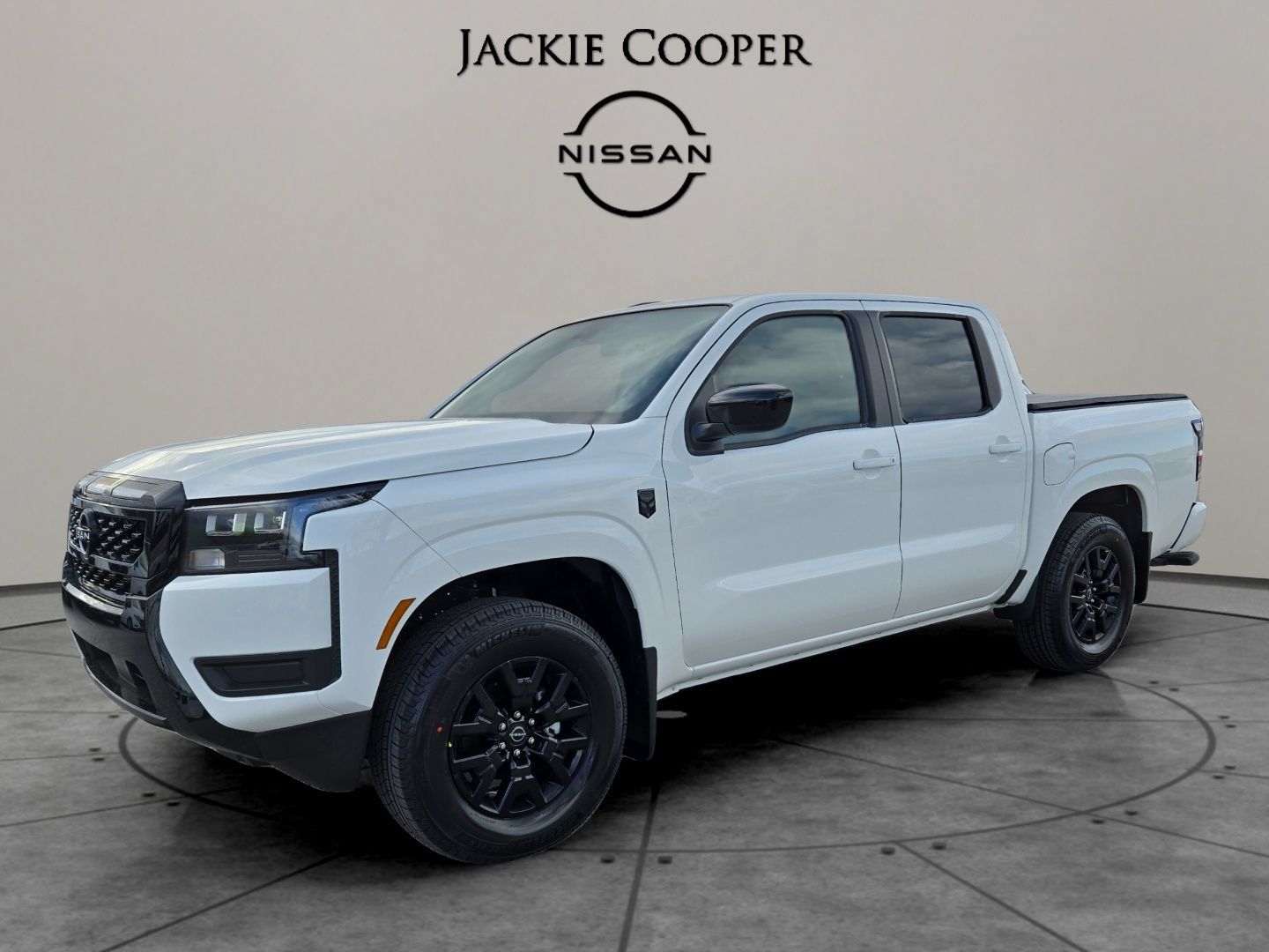 Glacier White 2026 Nissan Frontier Pickup Truck 4X2 9-Speed Automatic Overdrive