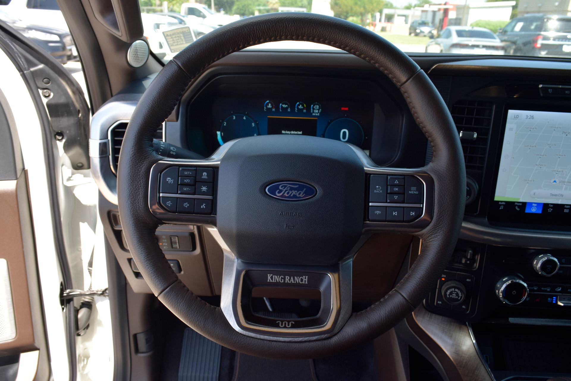 2024 Ford F-150 King Ranch White at DeMontrond Gulf Freeway