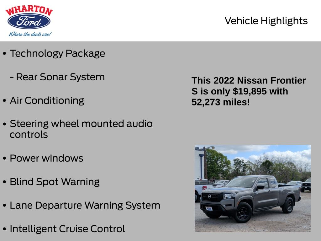 2022 Nissan Frontier S - 10