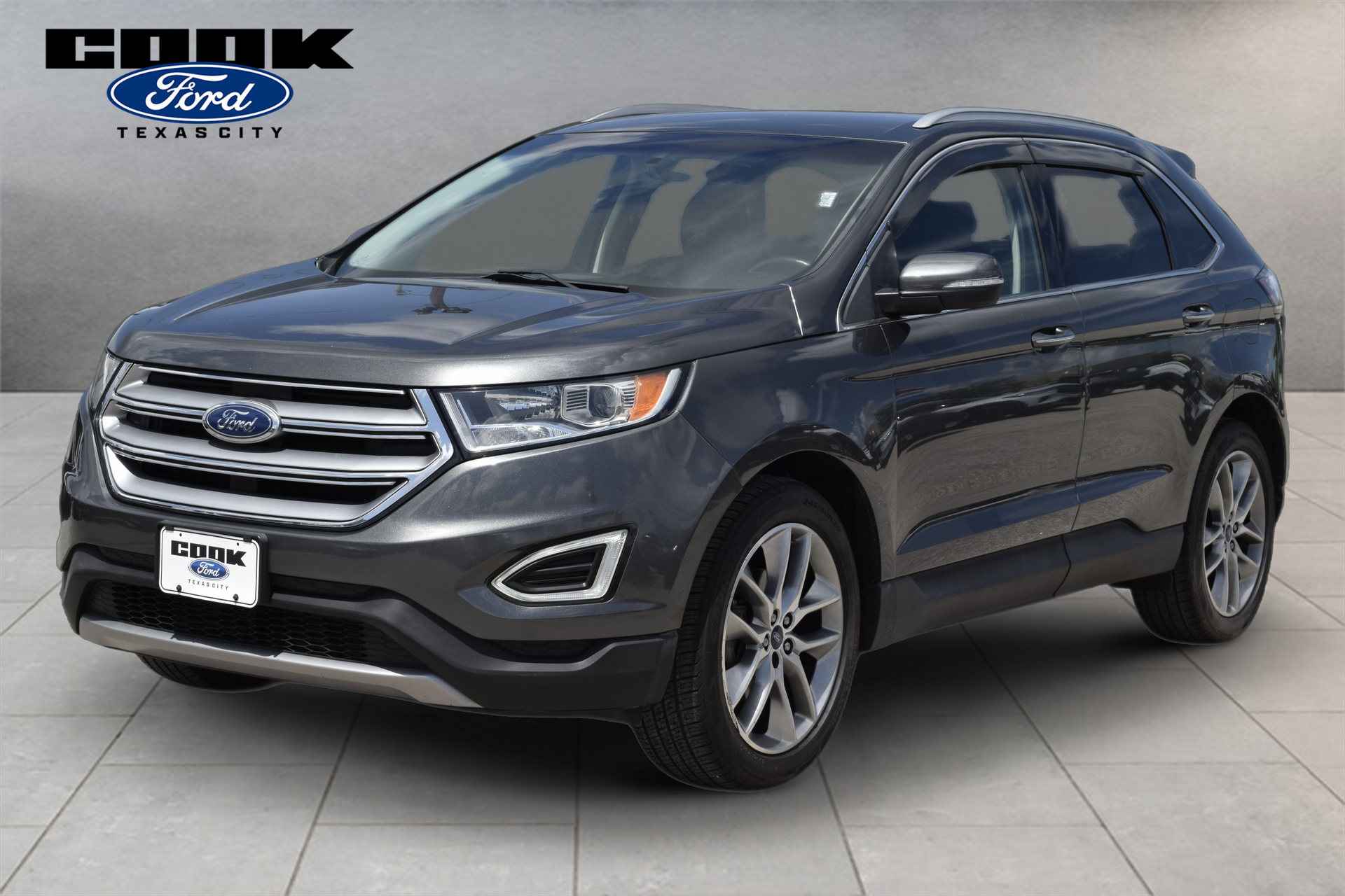 Gray (Magnetic) 2018 Ford Edge SUV / Crossover Front-Wheel Drive 6-Speed Automatic