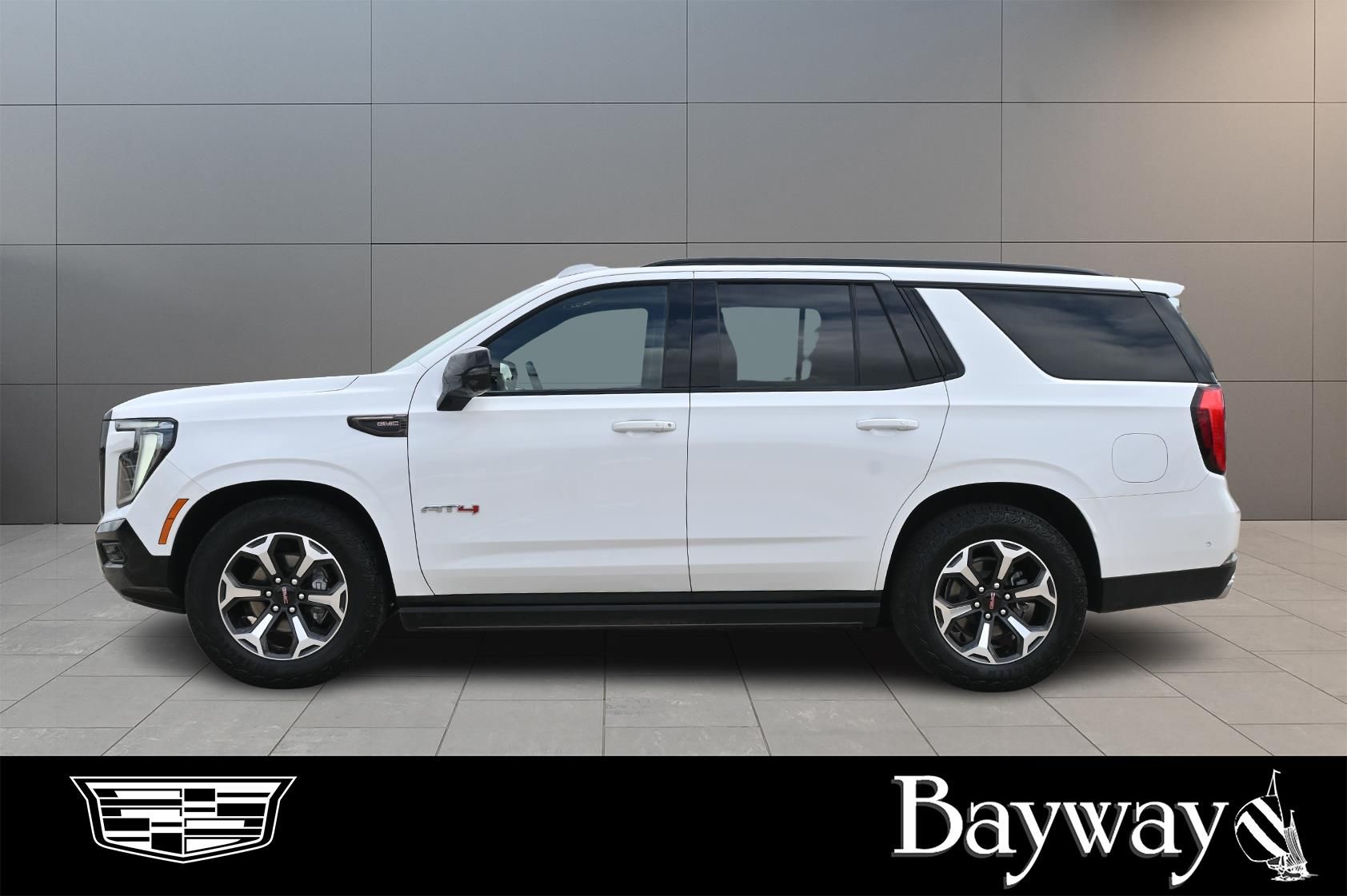 2026 GMC Yukon AT4 Ultimate White at Central Houston Nissan