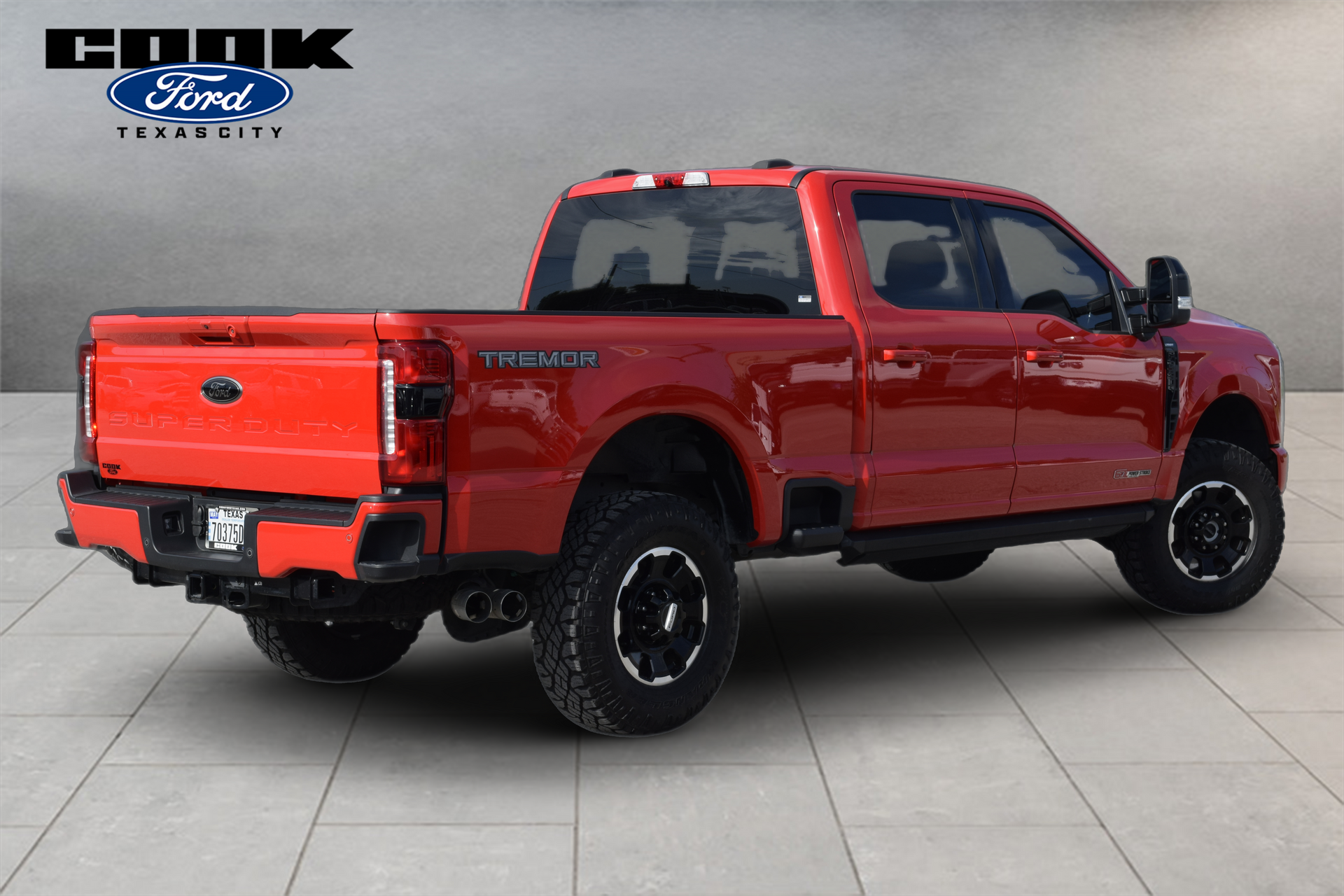 2025 Ford F-250SD Lariat Red at Cook Ford