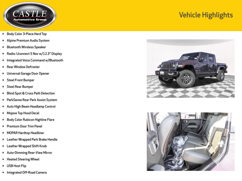 2026 JEEP GLADIATOR - Image 6