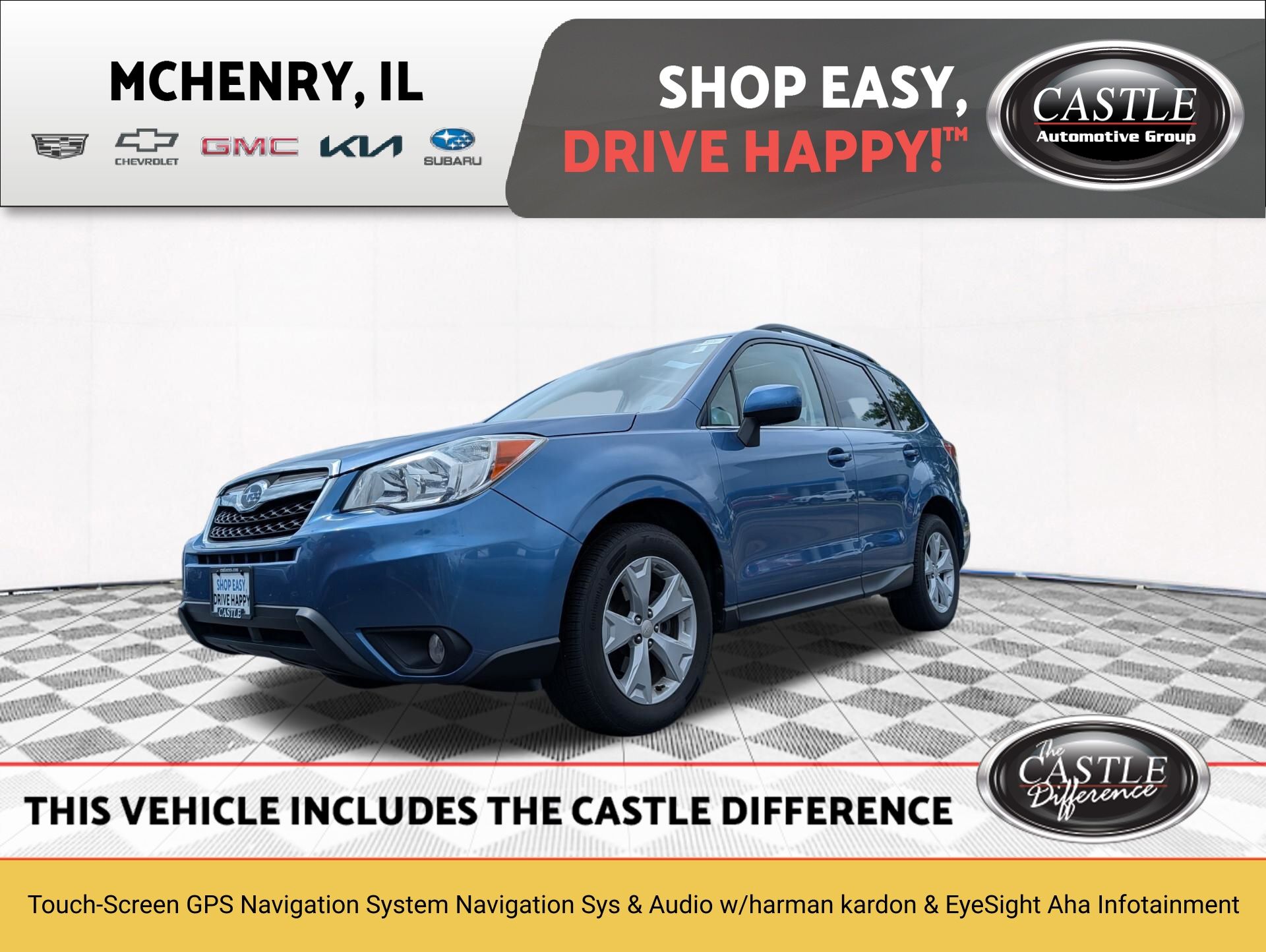 Quartz Blue Pearl 2015 Subaru Forester SUV / Crossover All-Wheel Drive Continuously Variable Transmission