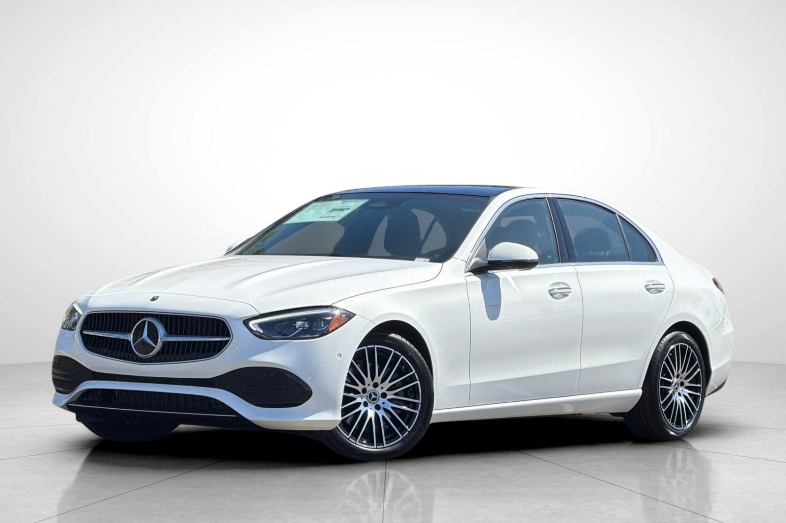 Polar White 2026 Mercedes-Benz C-Class Sedan Rear-Wheel Drive 9-Speed Automatic