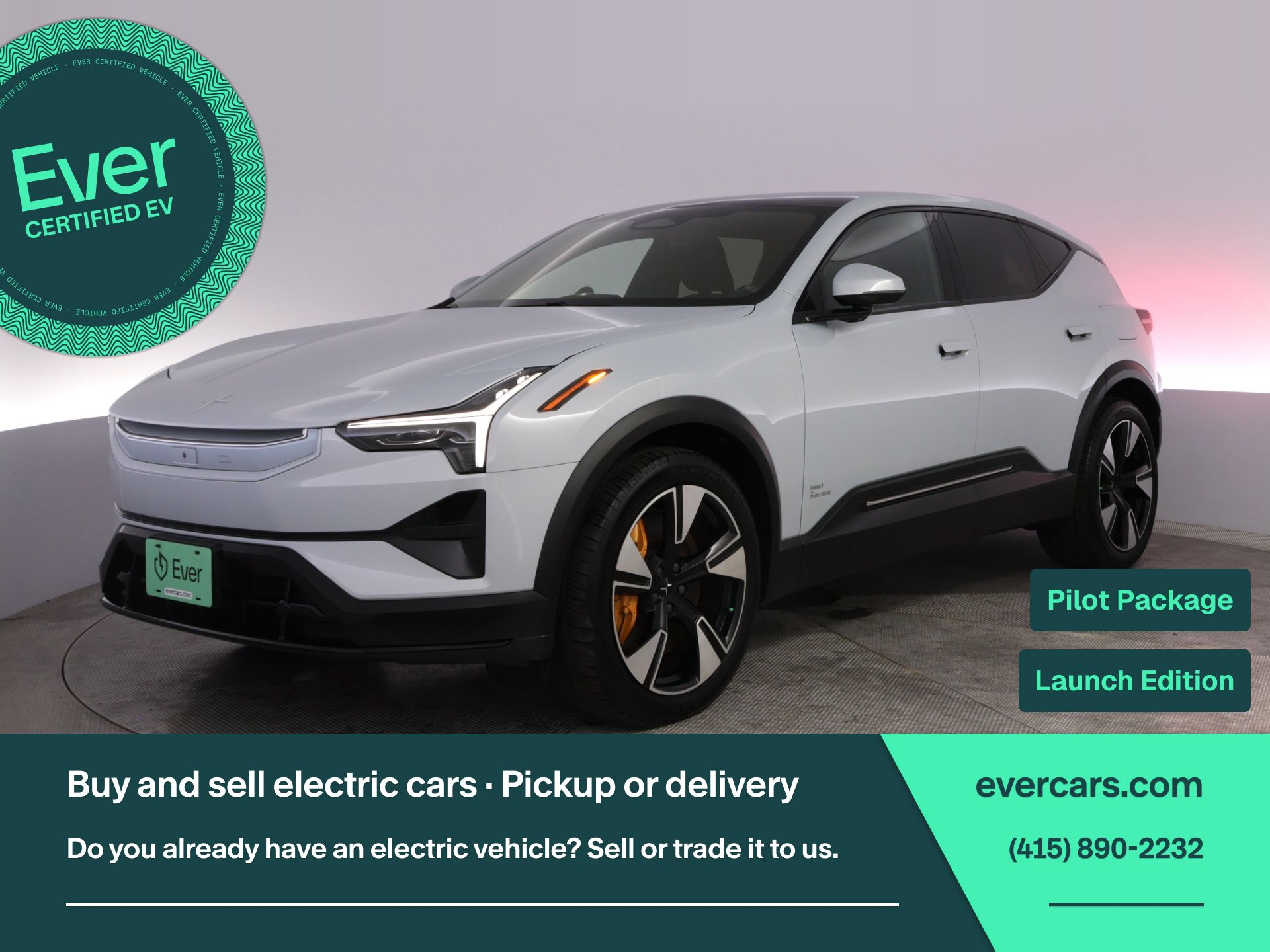 Gray 2025 Polestar 3 SUV / Crossover All-Wheel Drive 1-Speed Automatic