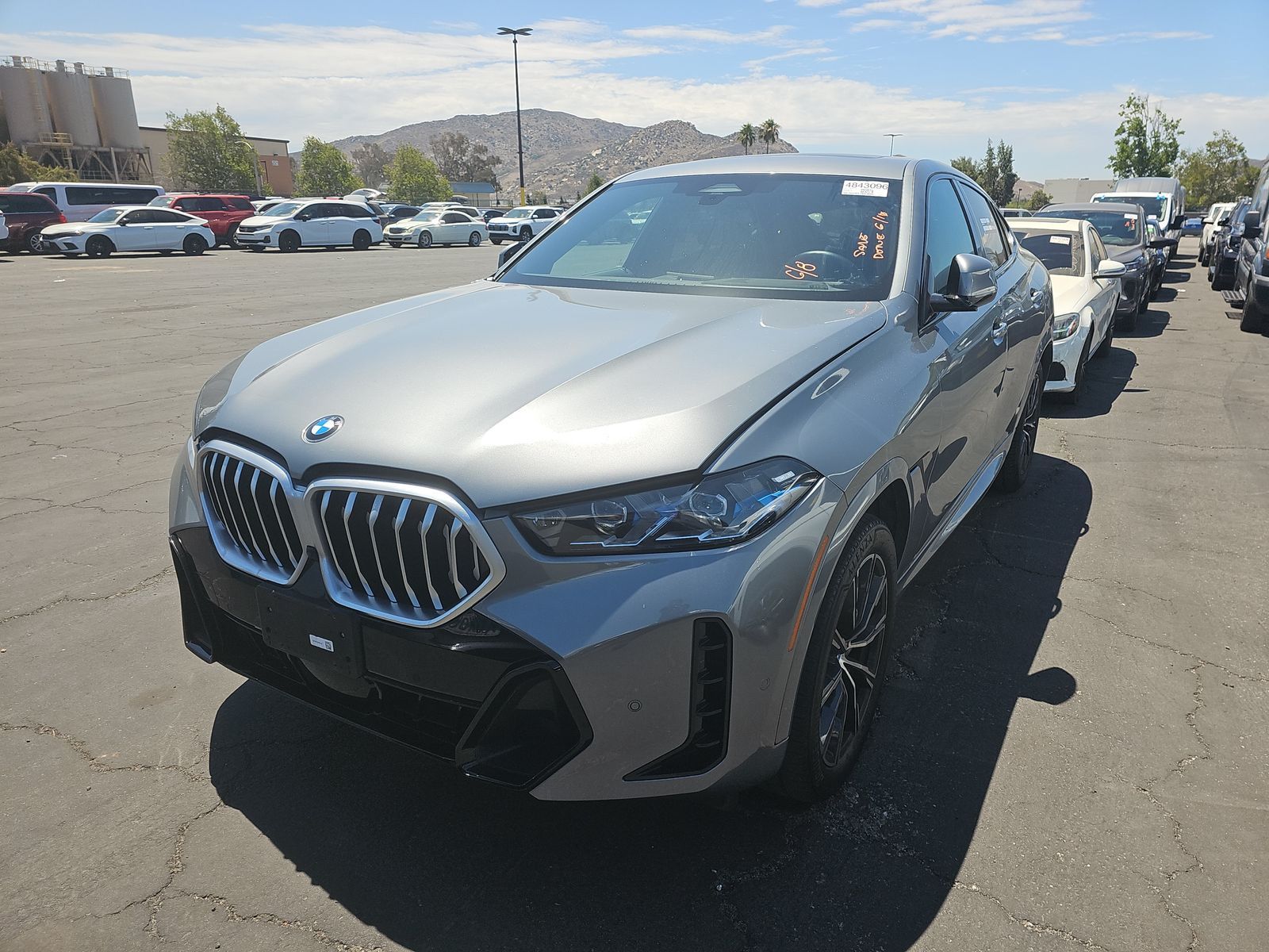 Gray 2025 BMW X6 SUV / Crossover All-Wheel Drive 8-Speed Automatic