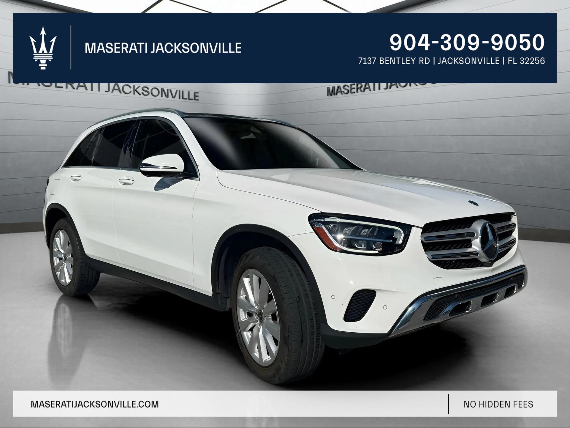 White 2020 Mercedes-Benz GLC 300 RWD SUV / Crossover Rear-Wheel Drive 9-Speed Automatic