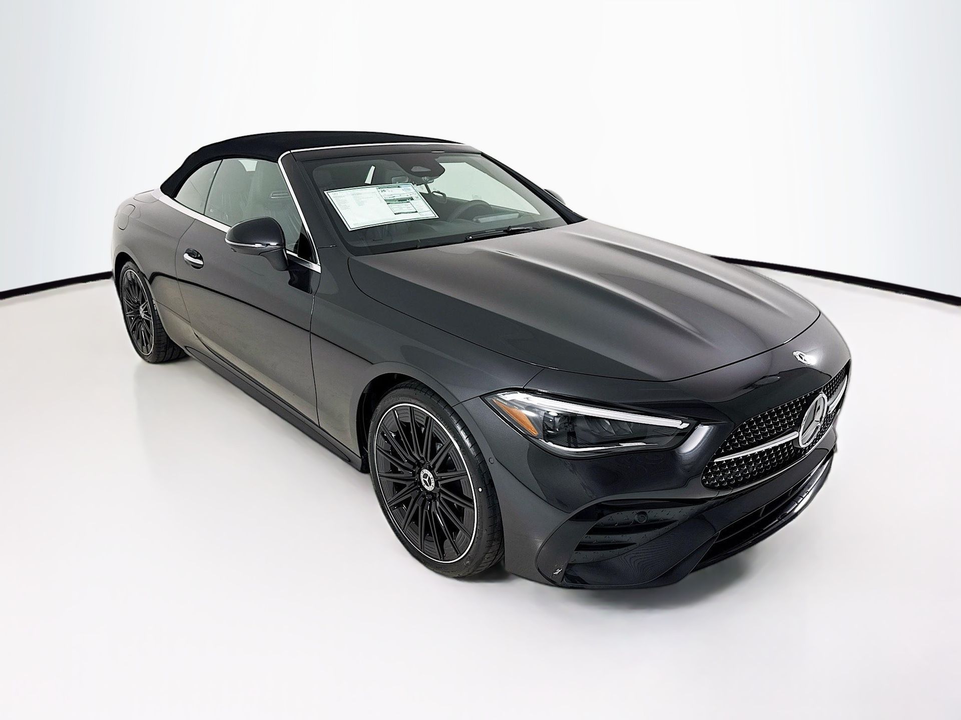 Gray (Graphite Grey Metallic) 2026 Mercedes-Benz CLE 450 4MATIC Convertible All-Wheel Drive 9-Speed Automatic