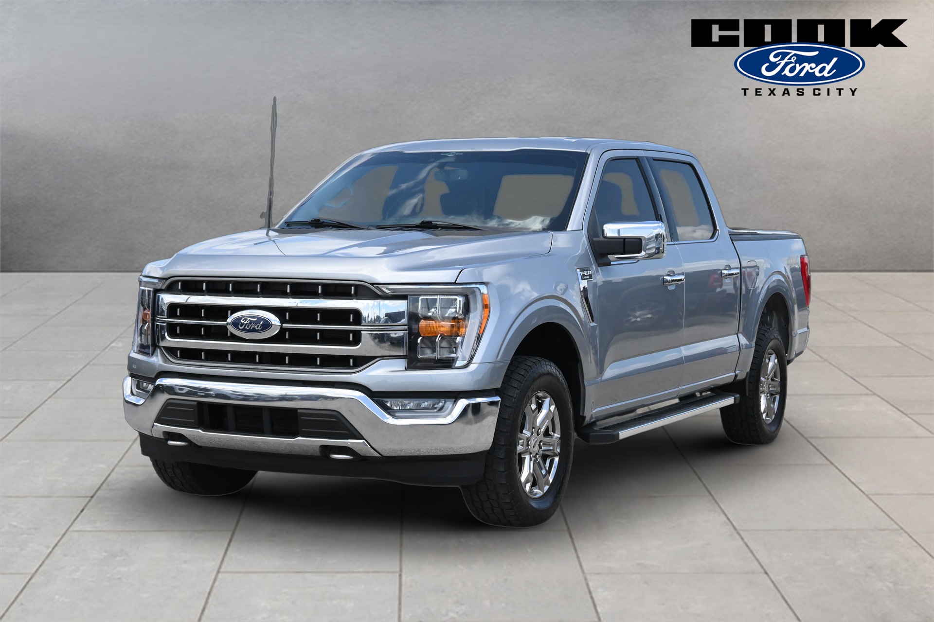 2023 Ford F-150 Lariat Silver at Joe Myers Mazda Kia