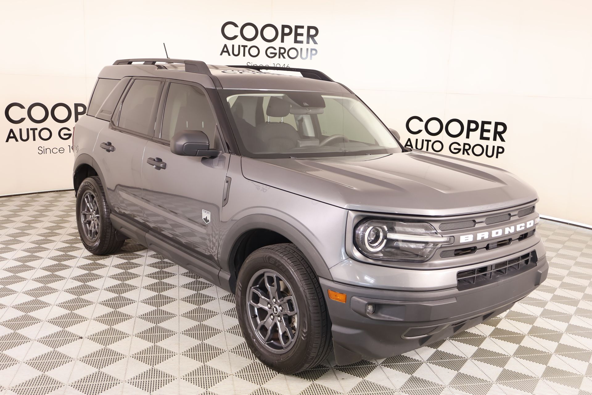 Gray Metallic 2021 Ford Bronco Sport SUV / Crossover All-Wheel Drive 8-Speed Automatic