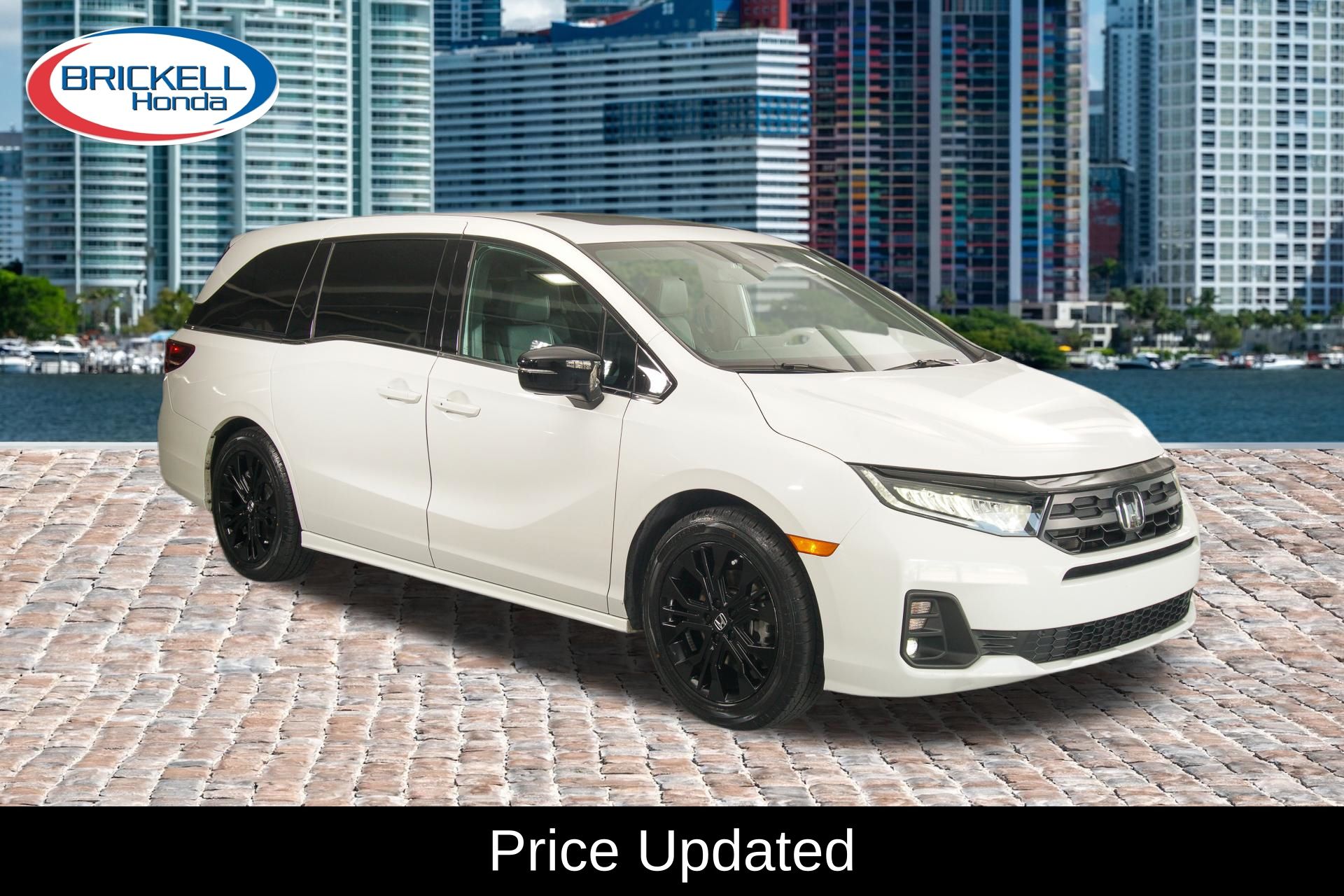 Platinum White Pearl 2025 Honda Odyssey Minivan Front-Wheel Drive Automatic