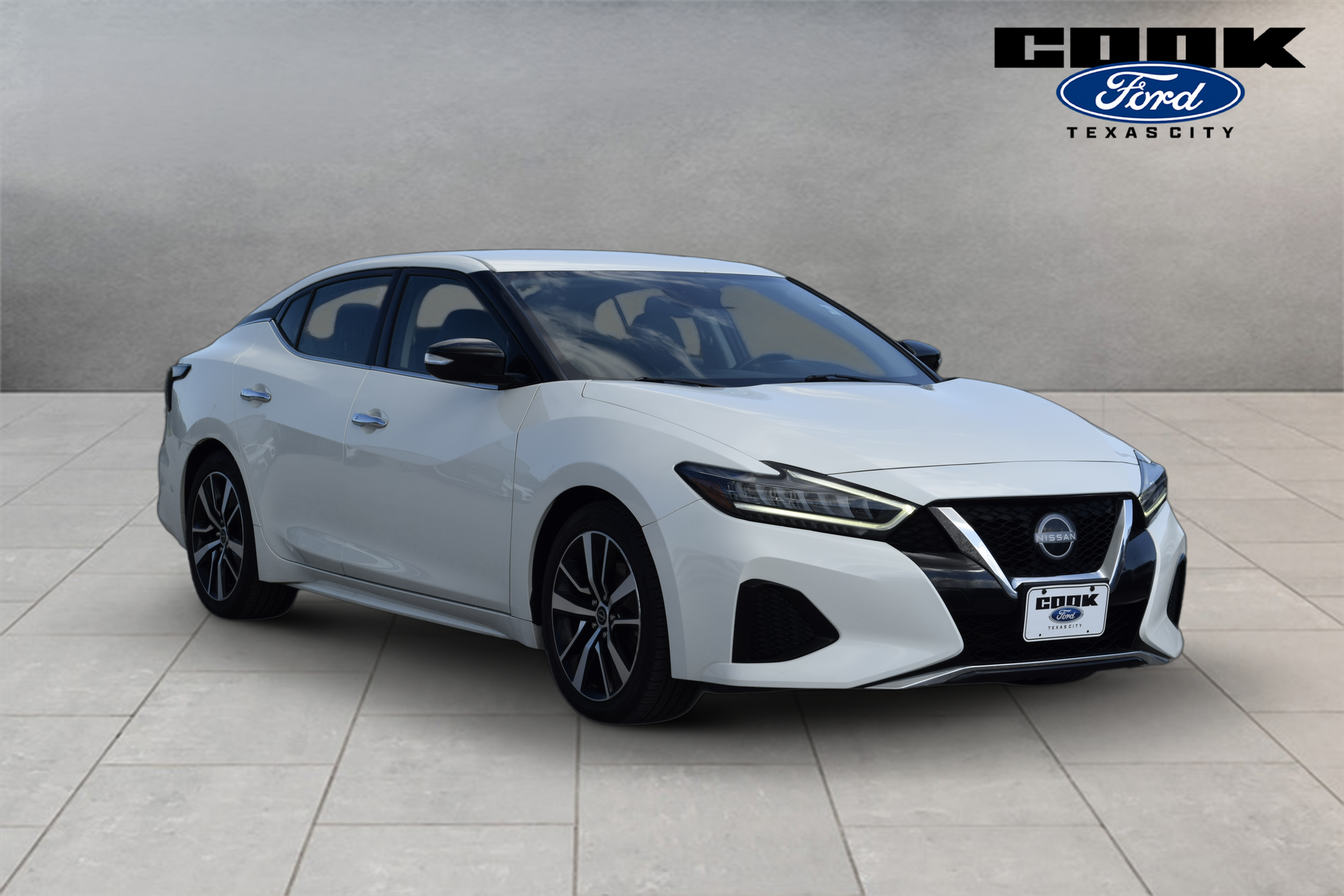 2023 Nissan Maxima SV White at AutoSavvy Houston Southwest