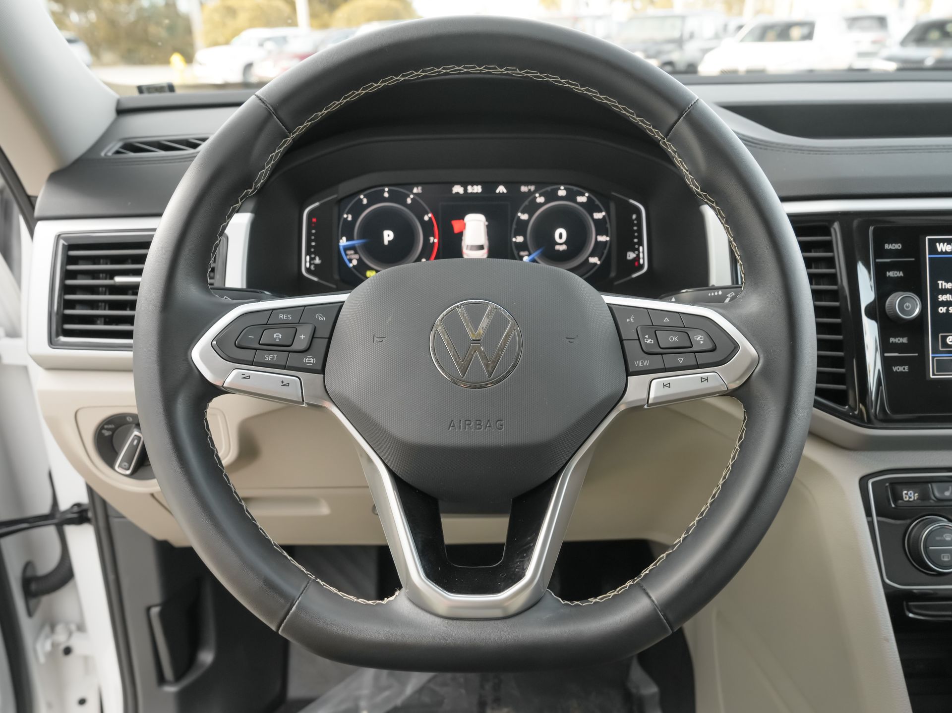 used 2023 Volkswagen Atlas car, priced at $26,000