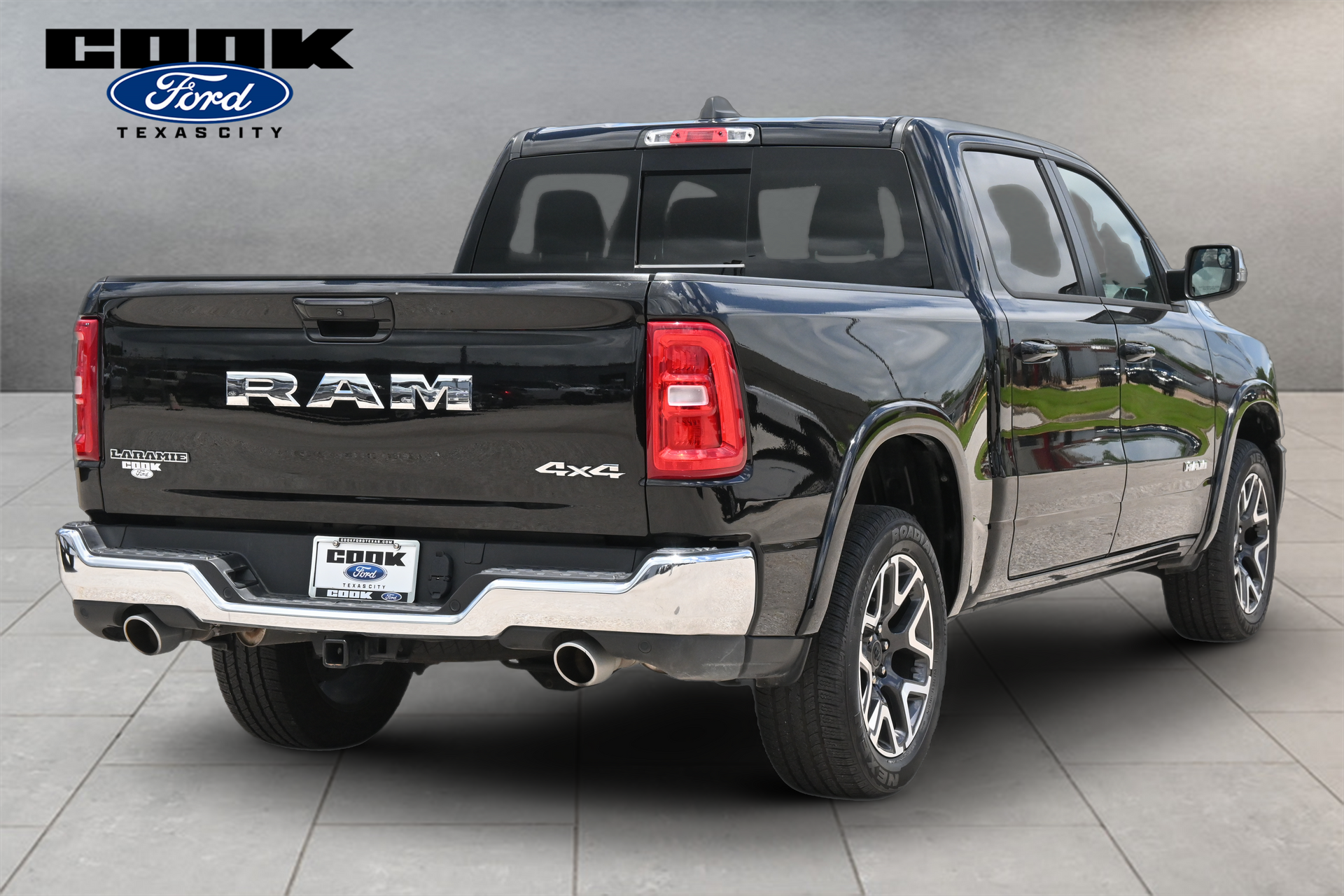 2026 Ram 1500 Laramie Black at Shottenkirk Kia Fort Bend