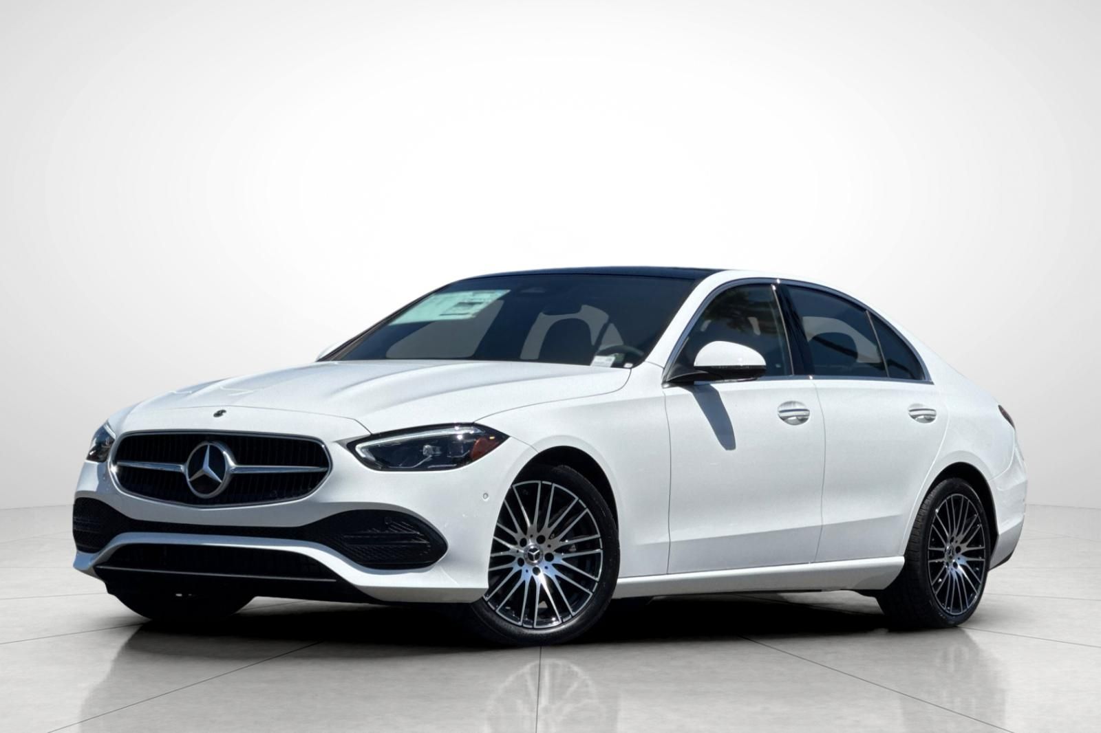 Polar White 2026 Mercedes-Benz C-Class Sedan Rear-Wheel Drive 9-Speed Automatic