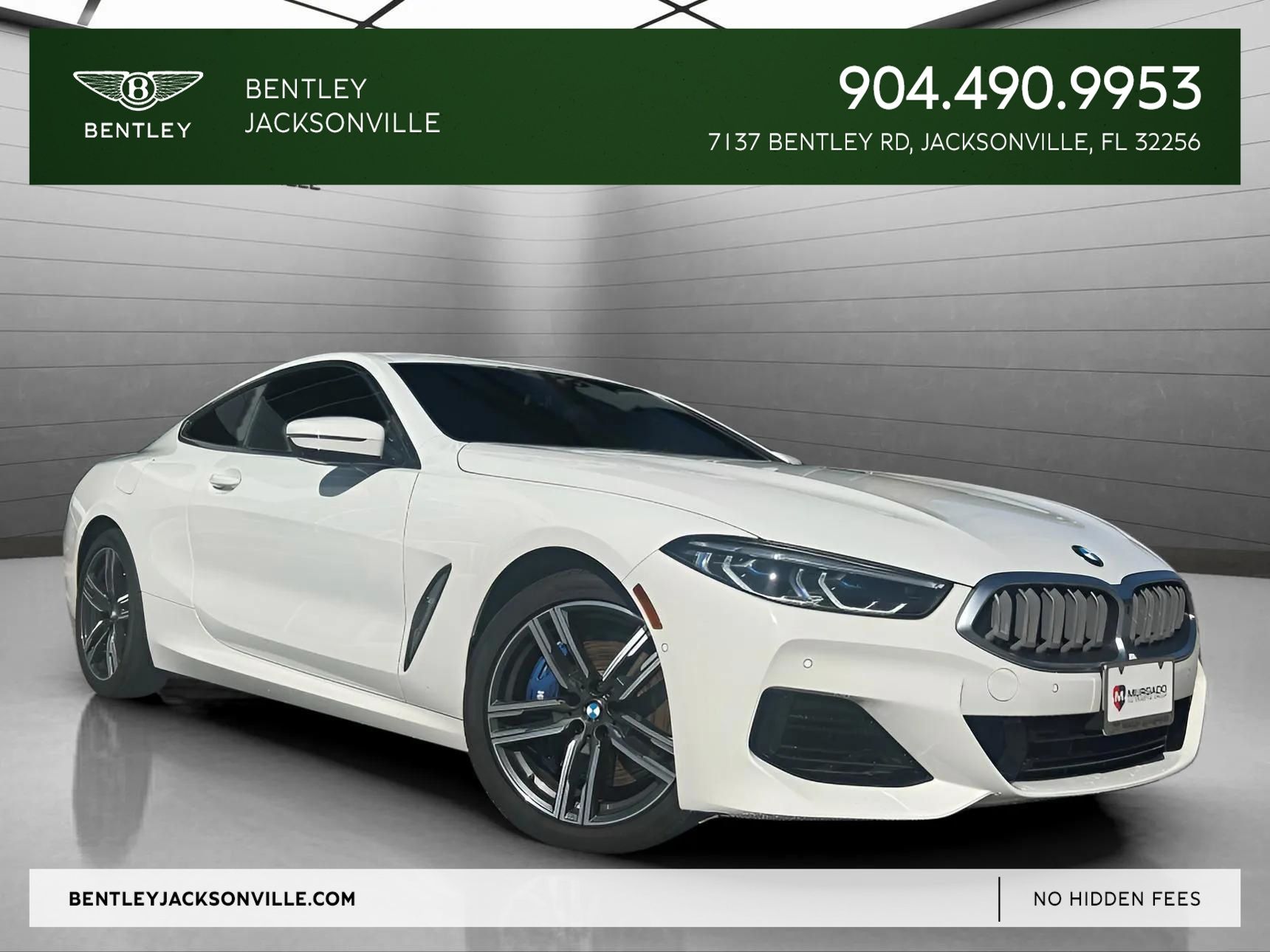 Alpine White 2024 BMW 8 Series 840i xDrive Coupe AWD Coupe All-Wheel Drive 8-Speed Automatic