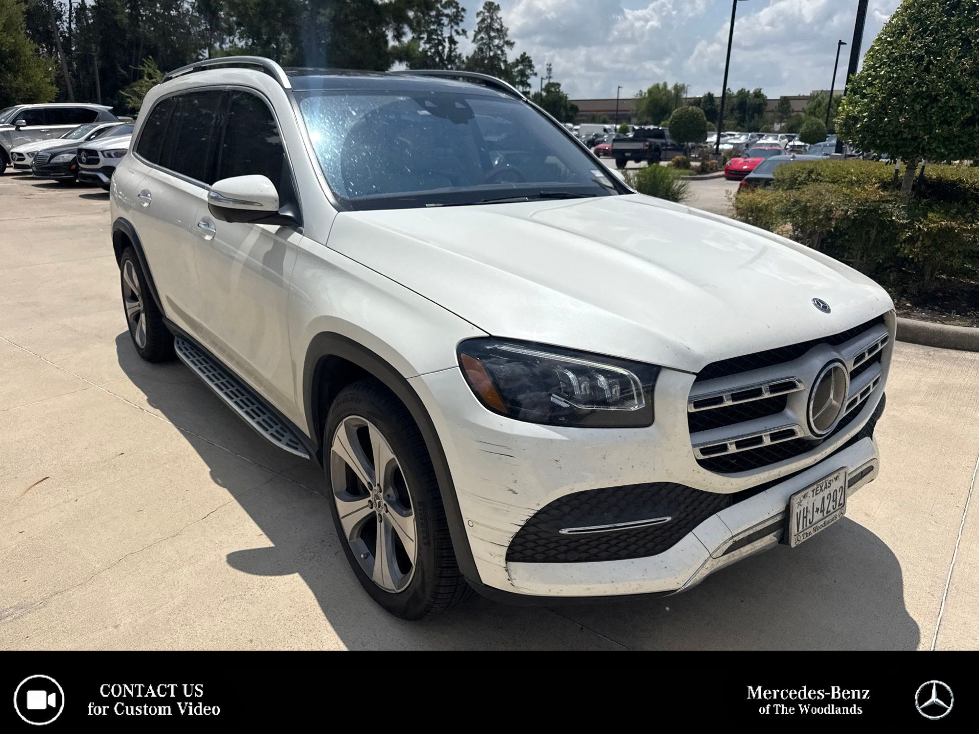 designo Diamond White Bright Metallic 2021 Mercedes-Benz GLS SUV / Crossover All-Wheel Drive 9-Speed Automatic