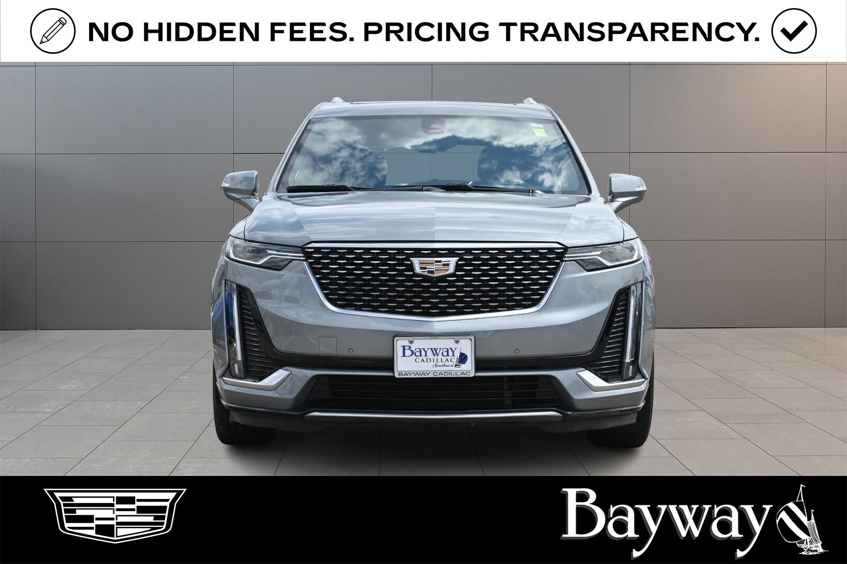 2023 Cadillac XT6 Premium Luxury Silver at Bayway Cadillac of The Woodlands