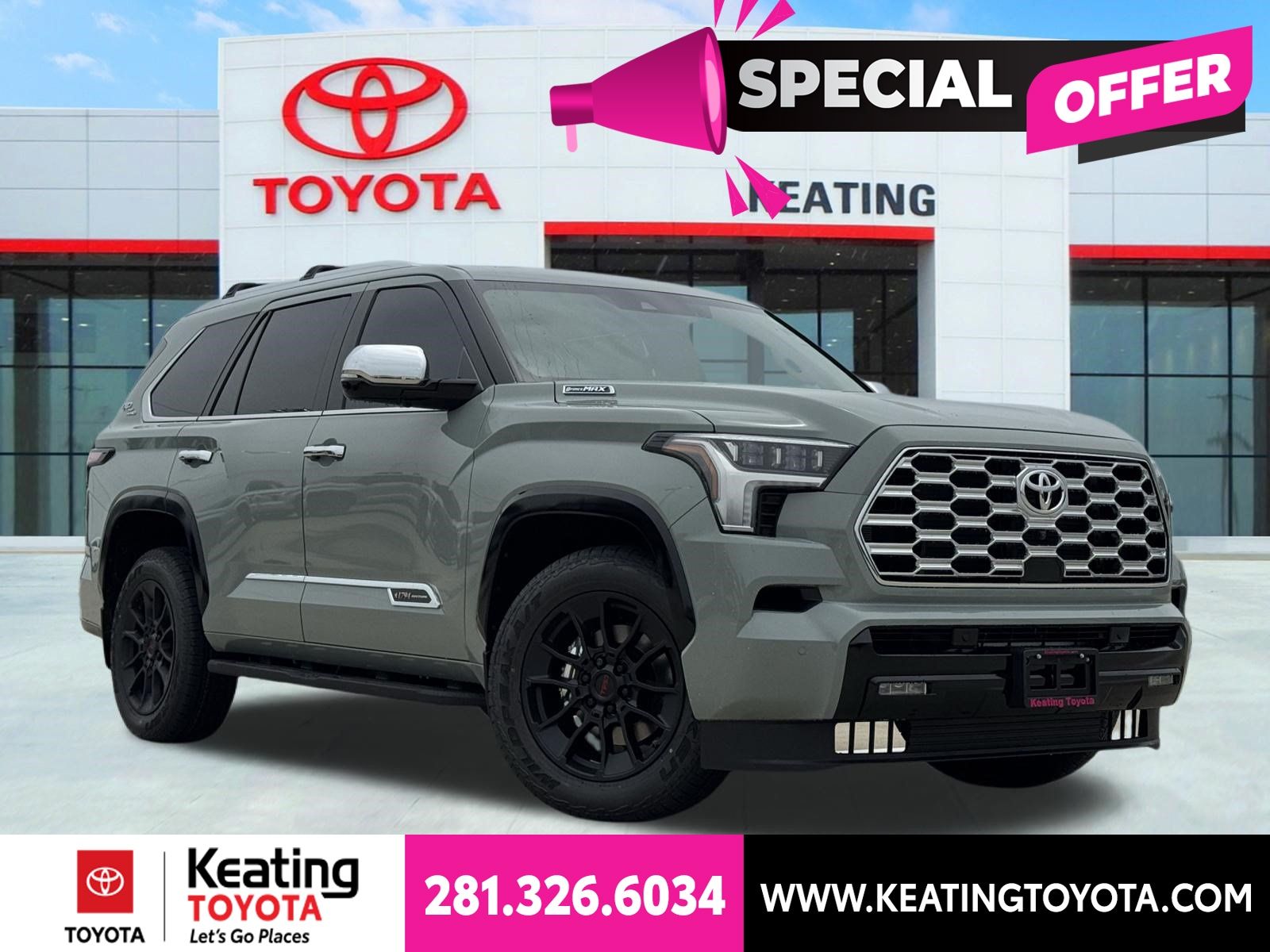 06x3 2026 Toyota Sequoia SUV / Crossover Four-Wheel Drive Automatic