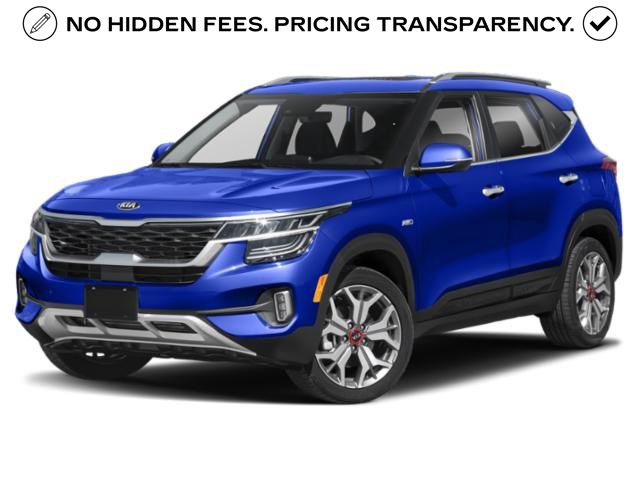 2021 Kia Seltos SX Blue at DeMontrond Auto Country
