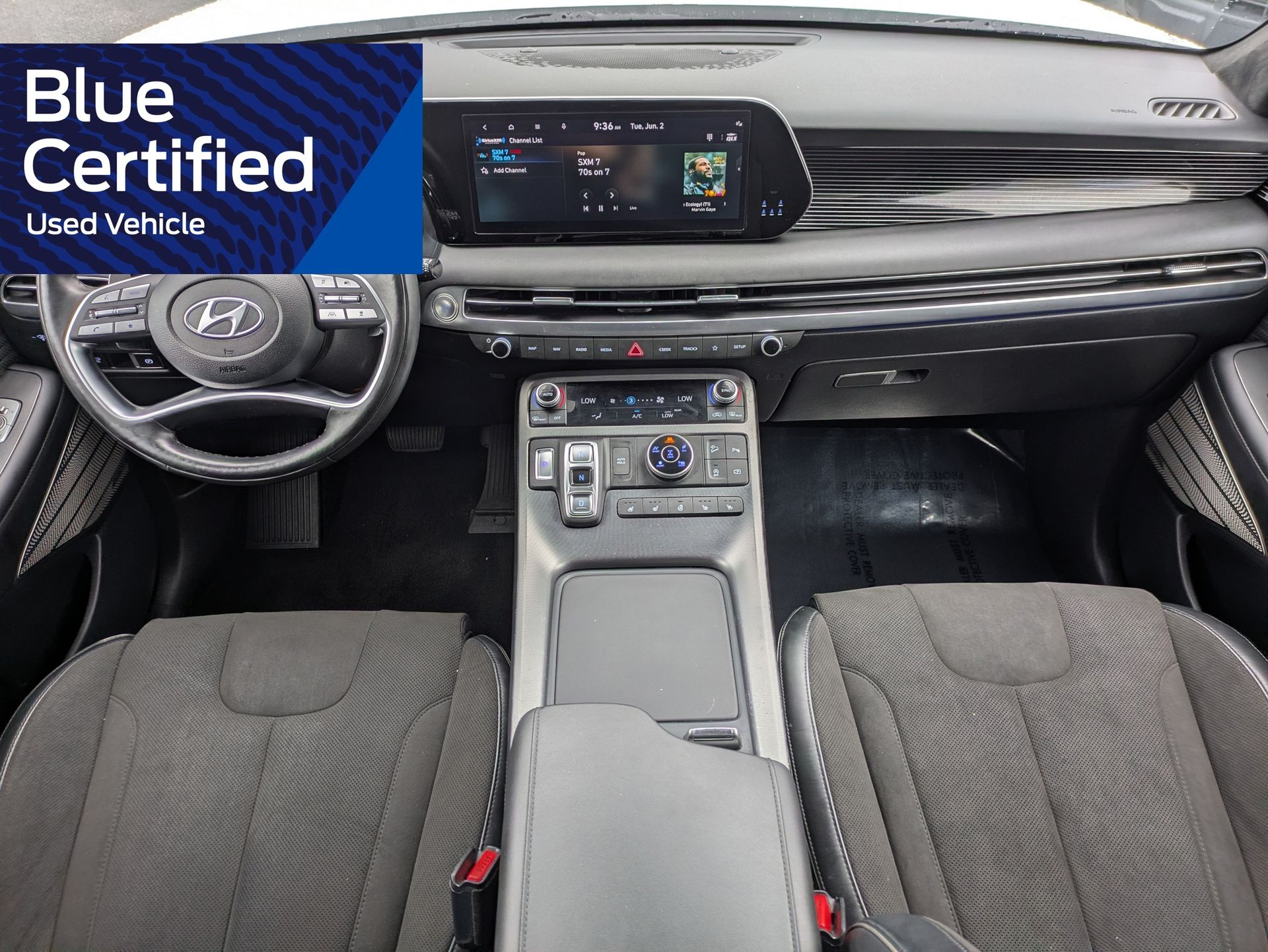 2024 Hyundai Palisade Calligraphy Night Edition White at Bob Mills Chevrolet