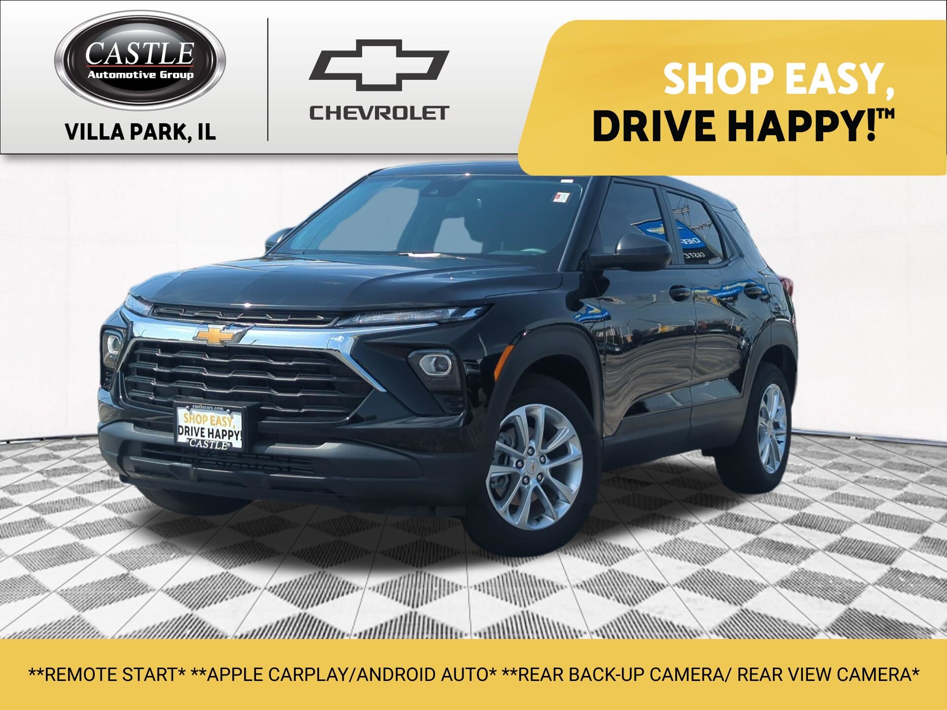 Mosaic Black Metallic 2026 Chevrolet Trailblazer SUV / Crossover Front-Wheel Drive Continuously Variable Transmission