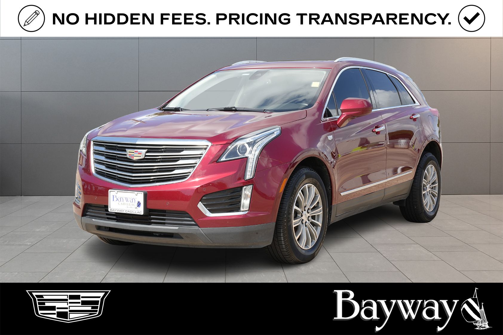 Red Passion Tintcoat 2017 Cadillac XT5 SUV / Crossover Four-Wheel Drive 8-Speed Automatic