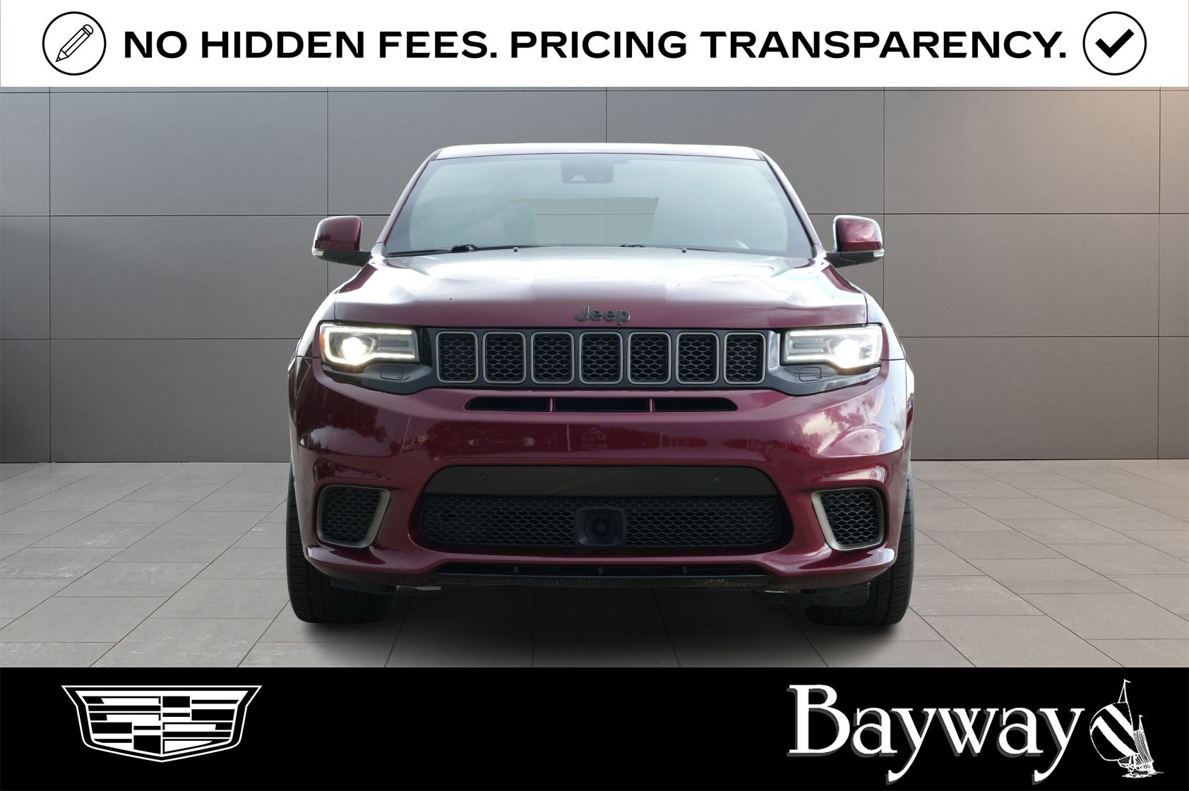 2019 Jeep Grand Cherokee Trackhawk Red at Joe Myers Mazda Kia