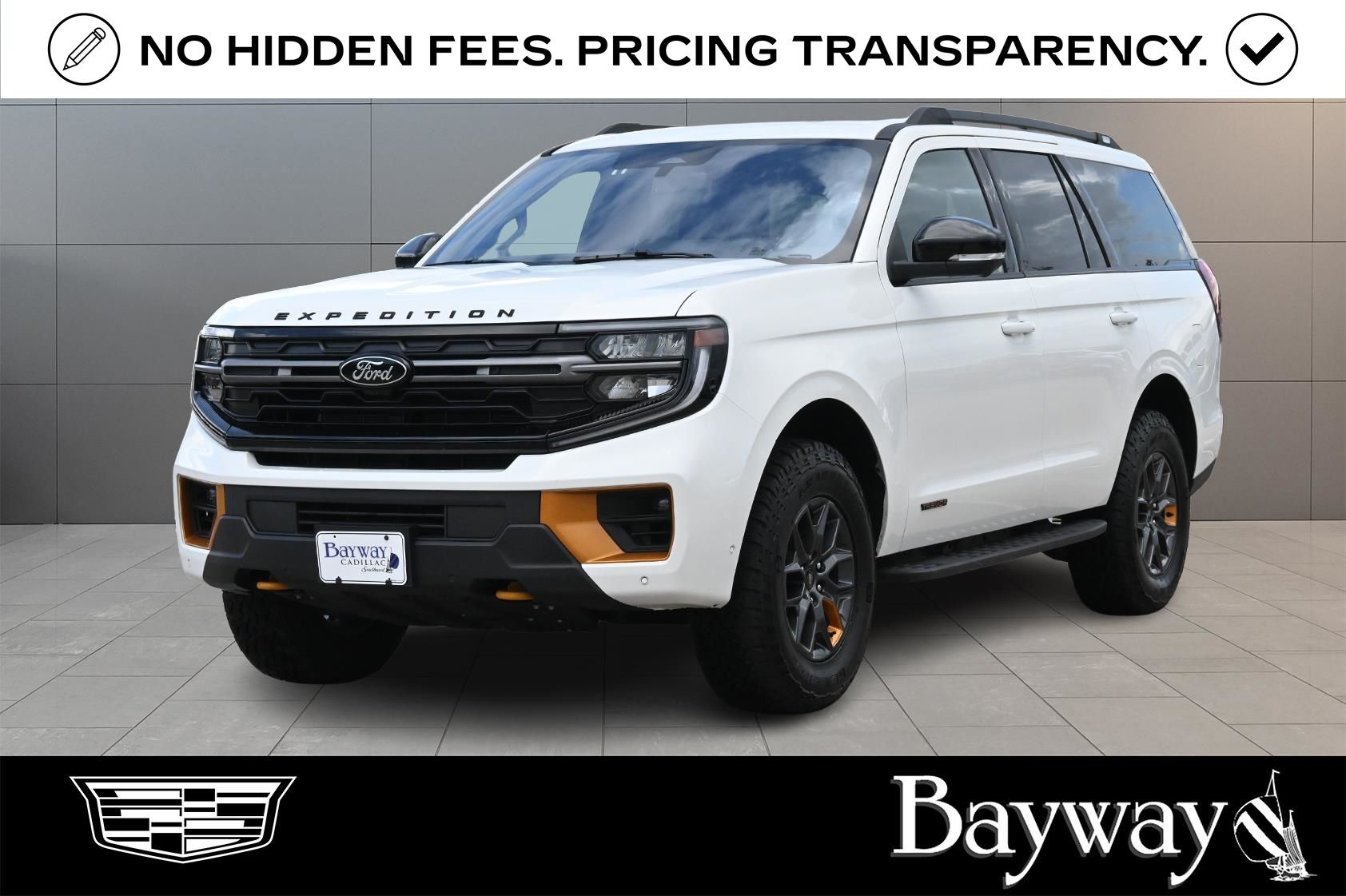 White Metallic 2025 Ford Expedition Tremor 4WD SUV / Crossover Four-Wheel Drive Automatic